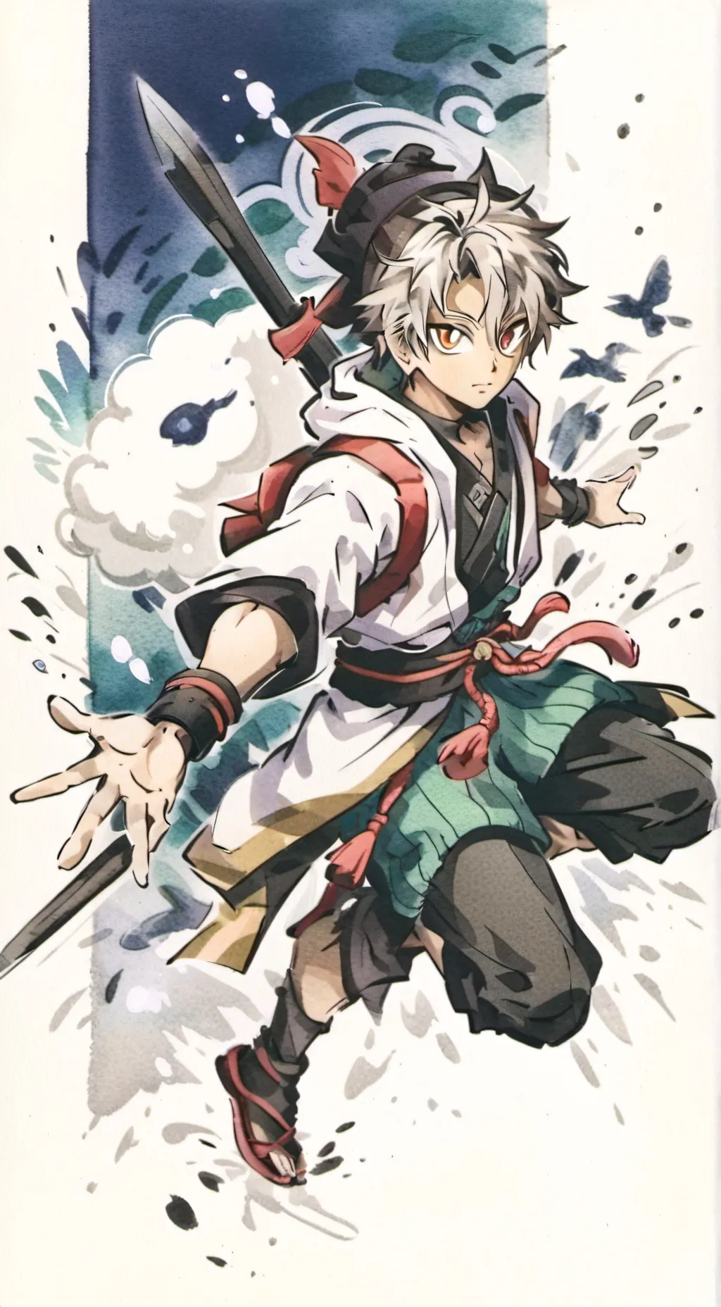 ai character: T 3.3 background