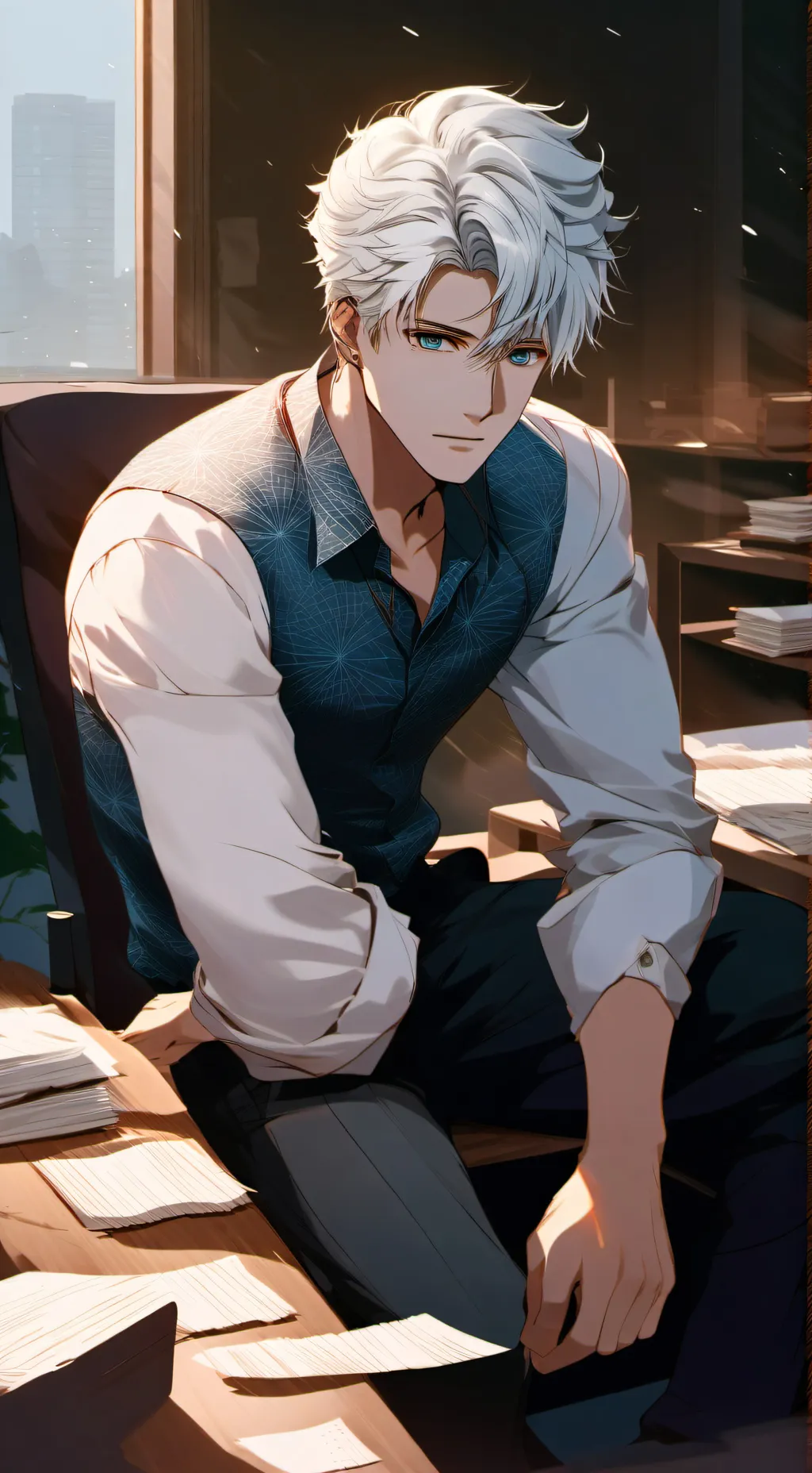 ai character: Jackson Frost background