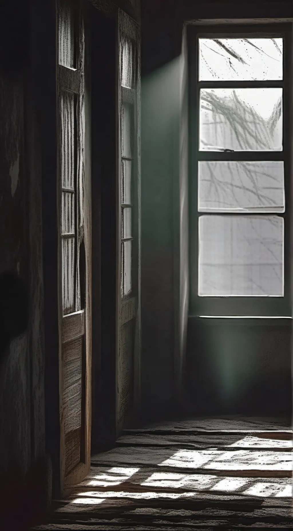 ai character: orfanato católico background