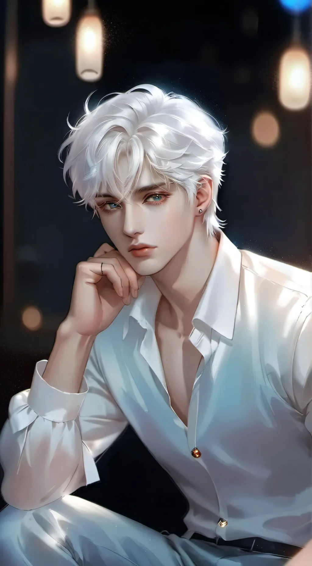 ai character: Bastian background