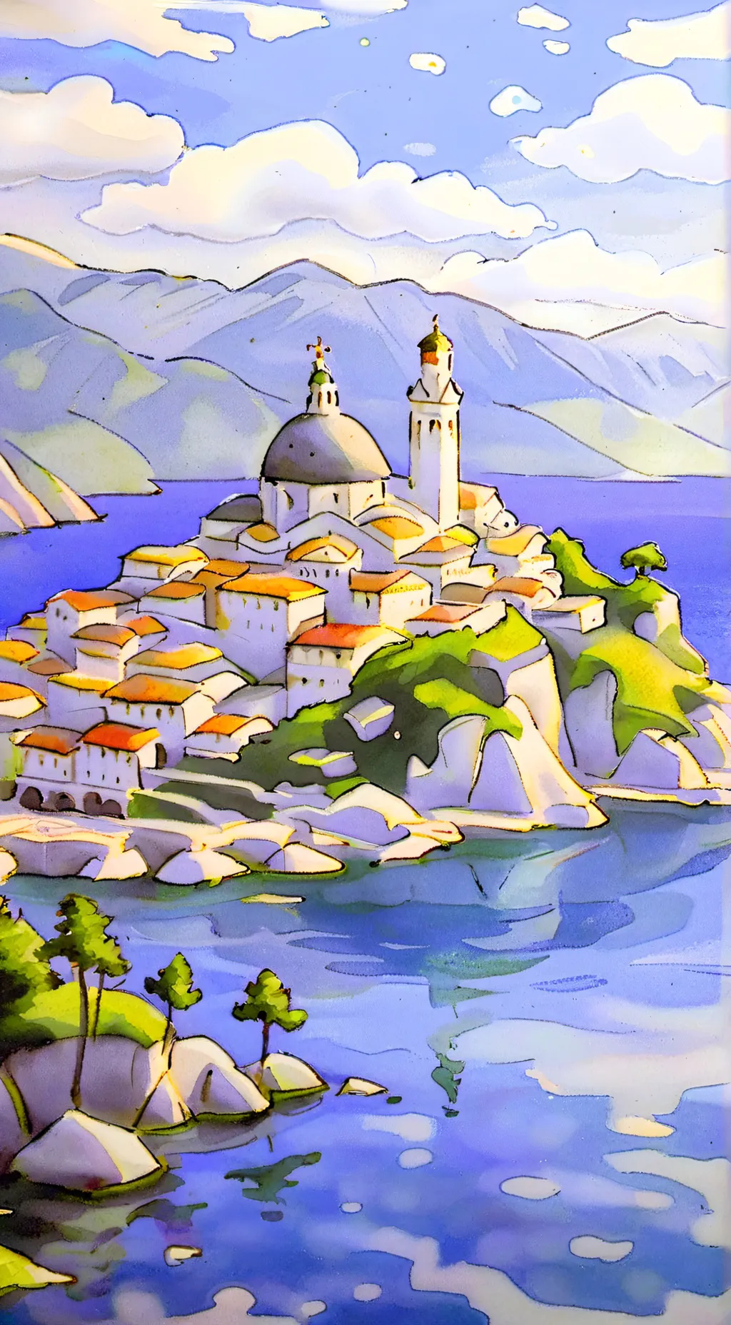 ai character: GD Girls background