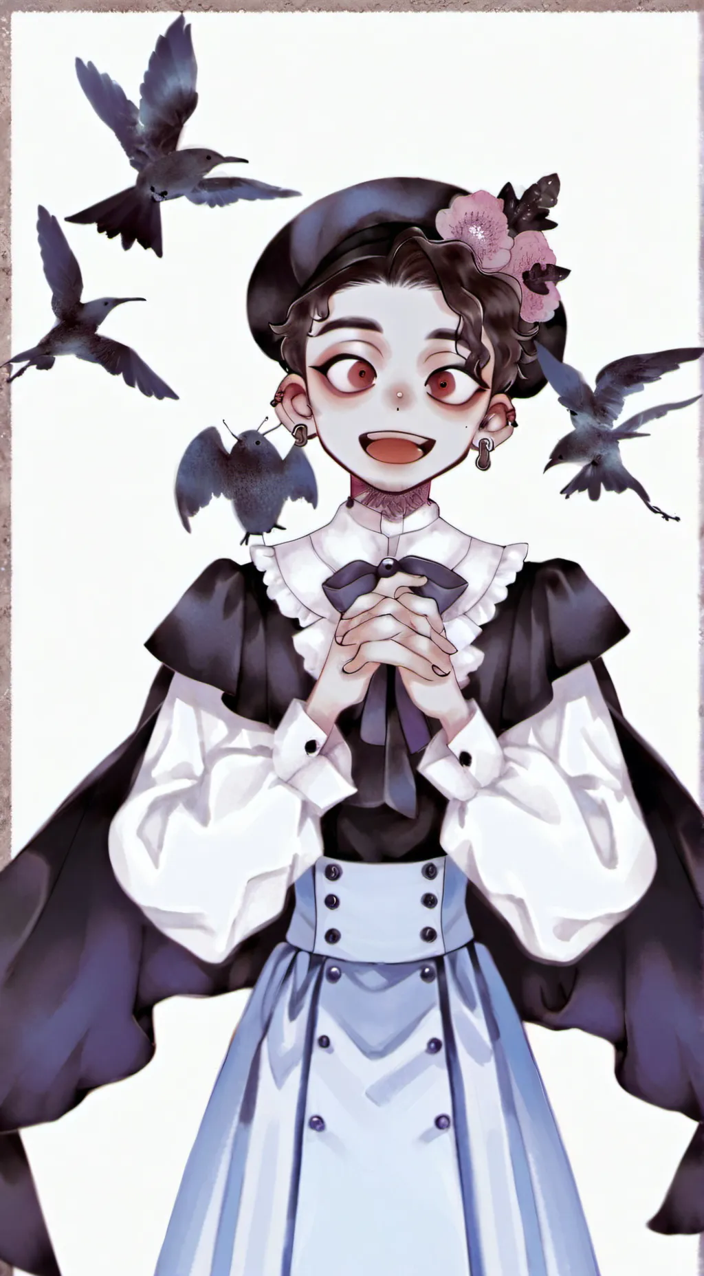 ai character: Lucas  background