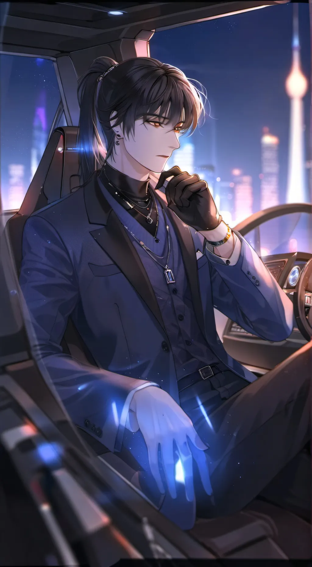 ai character: Zack background