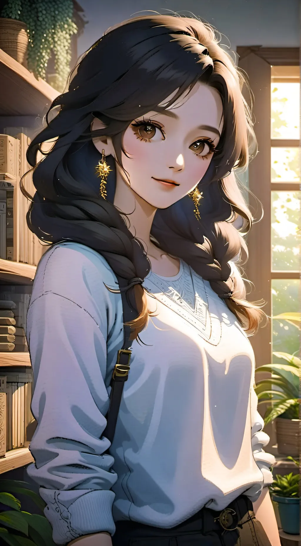 ai character: amor a primera vez background