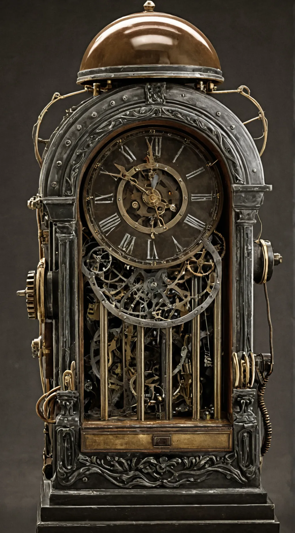 ai character: time machine  background