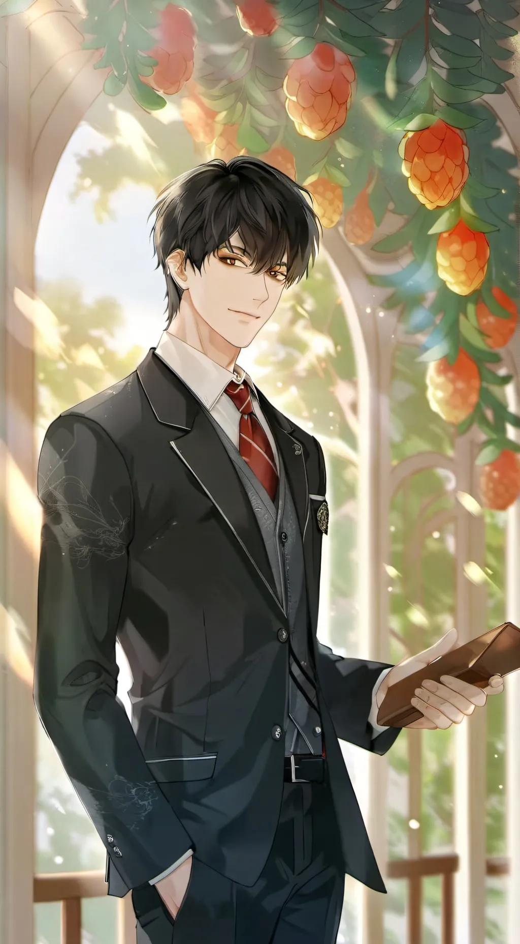 ai character: Alexis  background