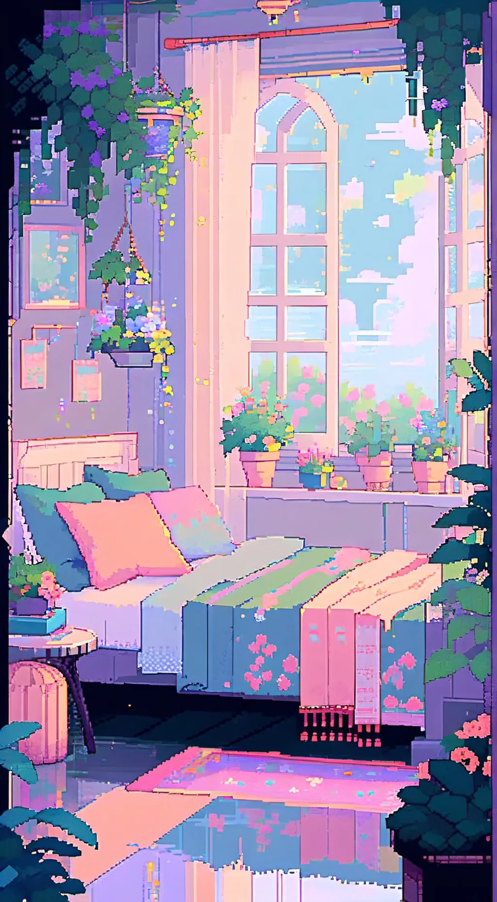 ai character: gray-experimented background