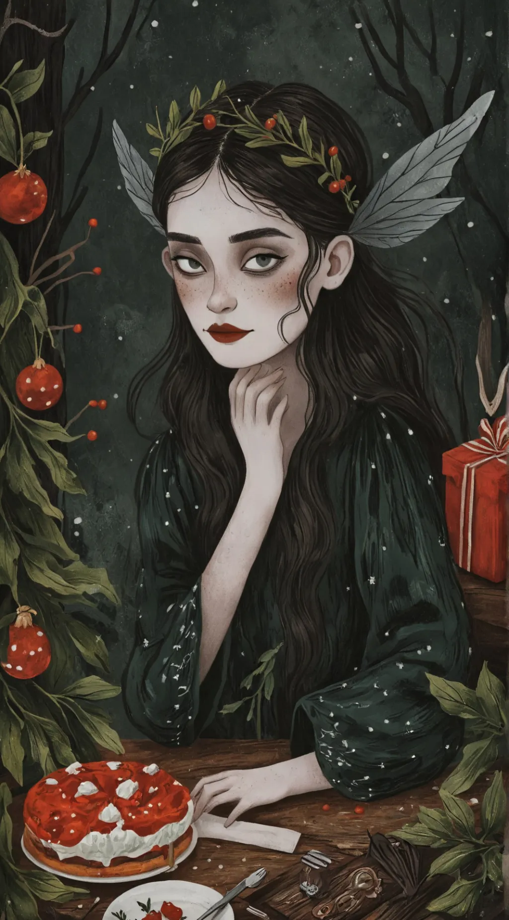 ai character: olla background