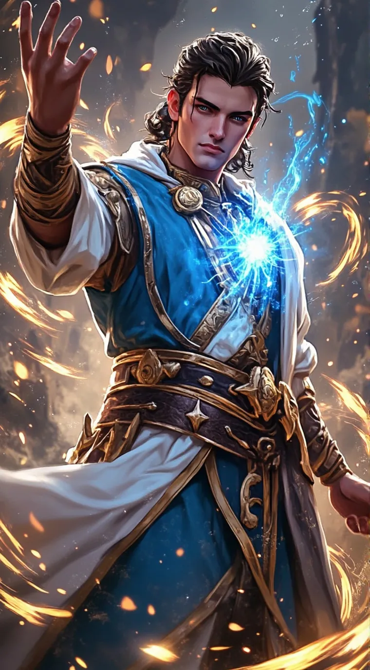 ai character: David  background