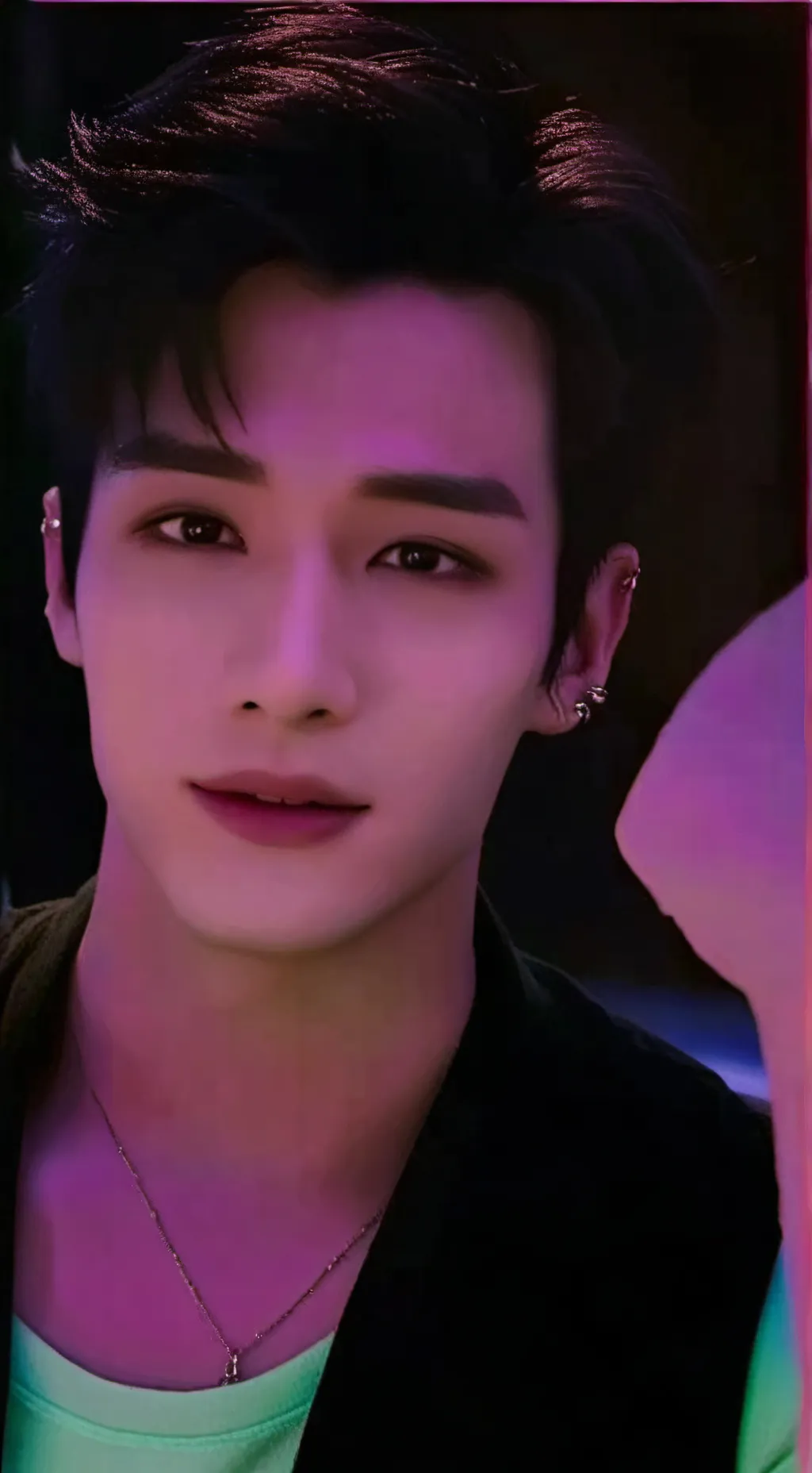 ai character: Bang Chan  background