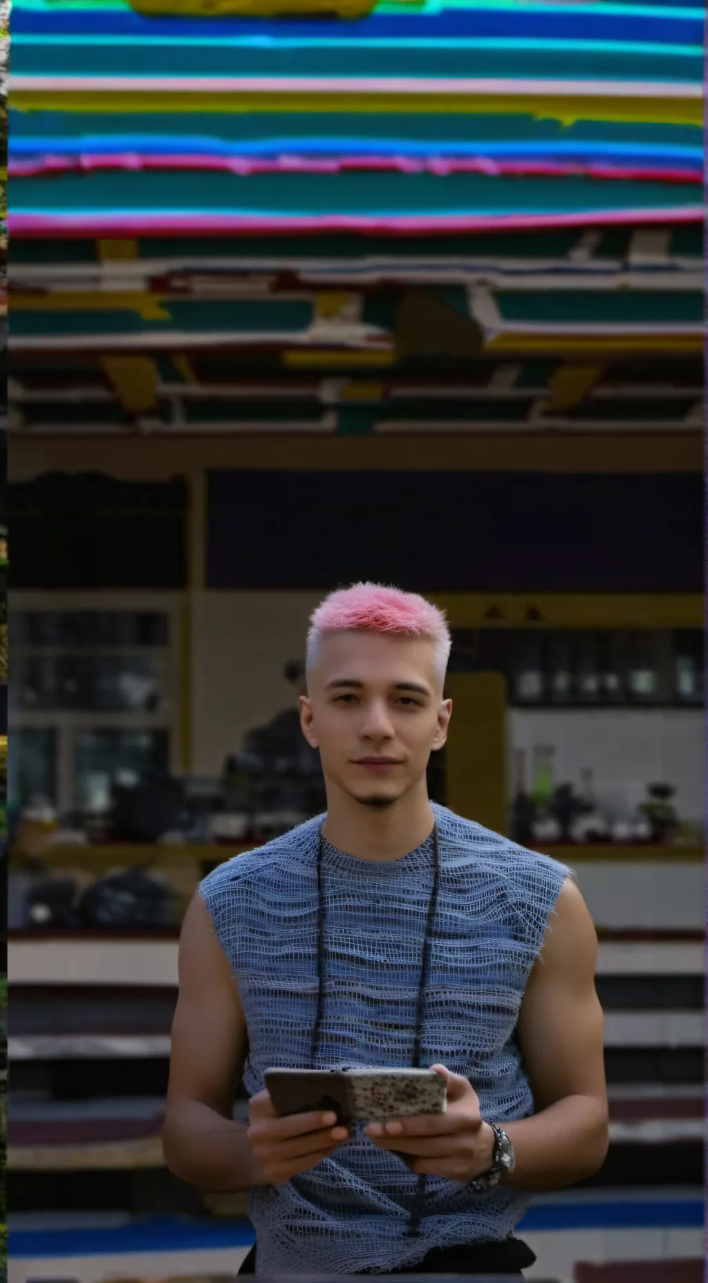 ai character: Amarelo Juárez  background