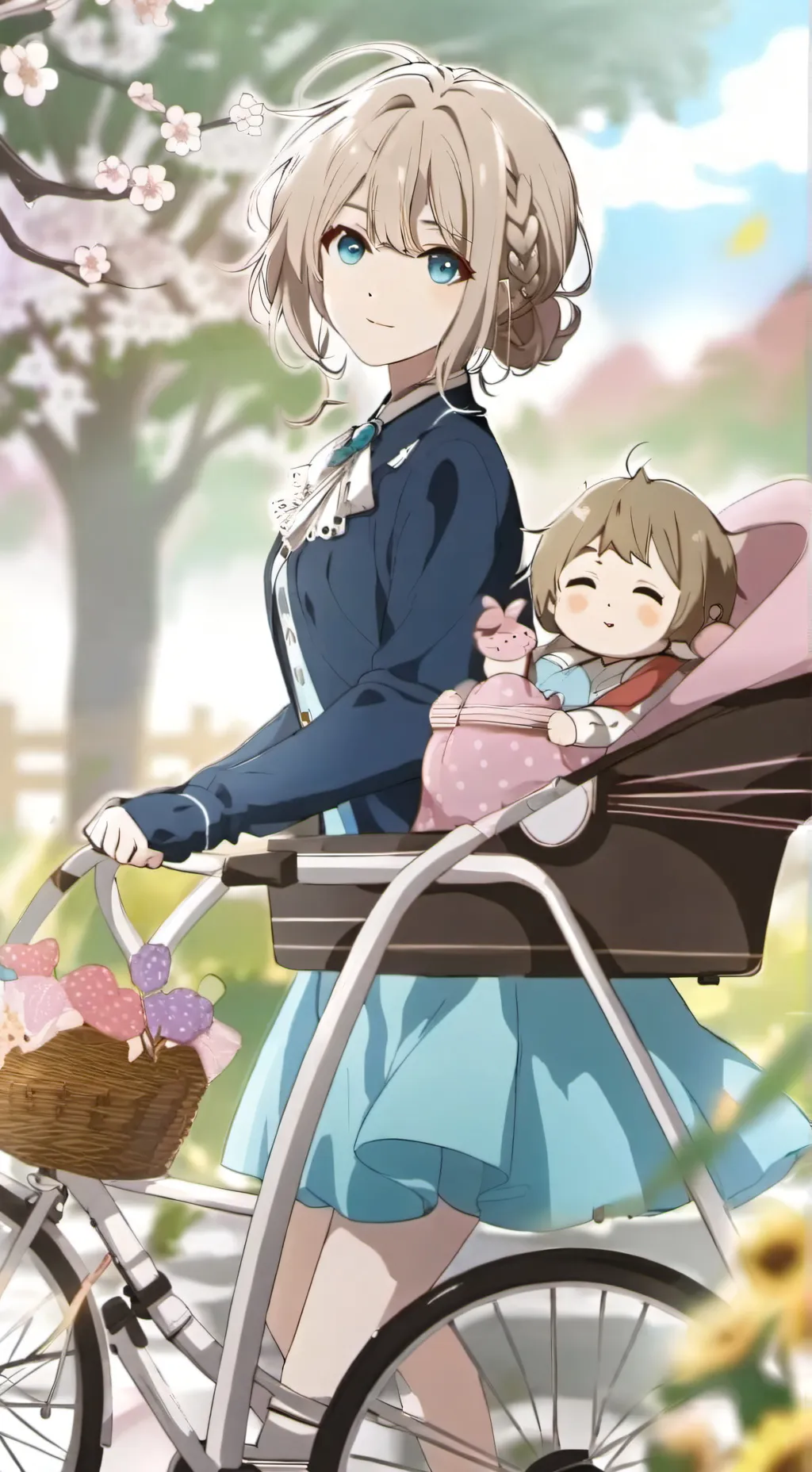 ai character: Lilly(Baby) background