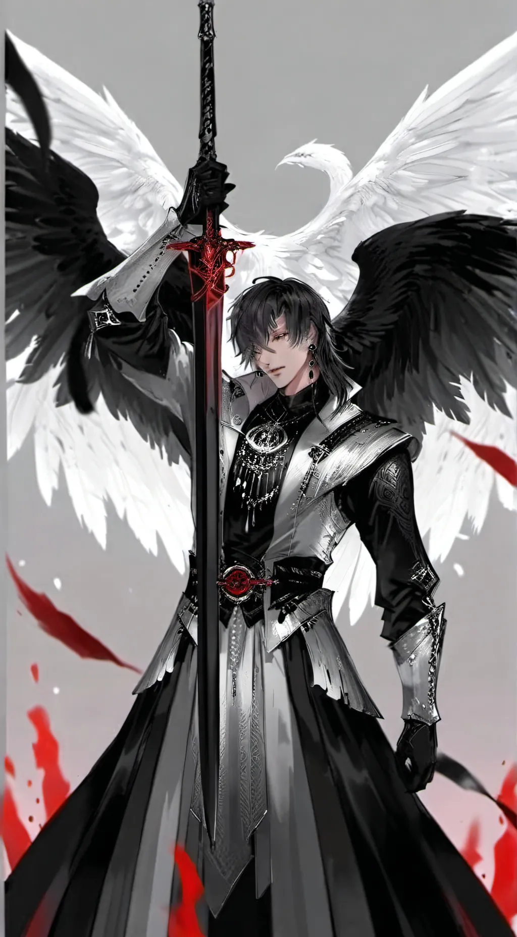 ai character: ♤•°Noah°•♤ background