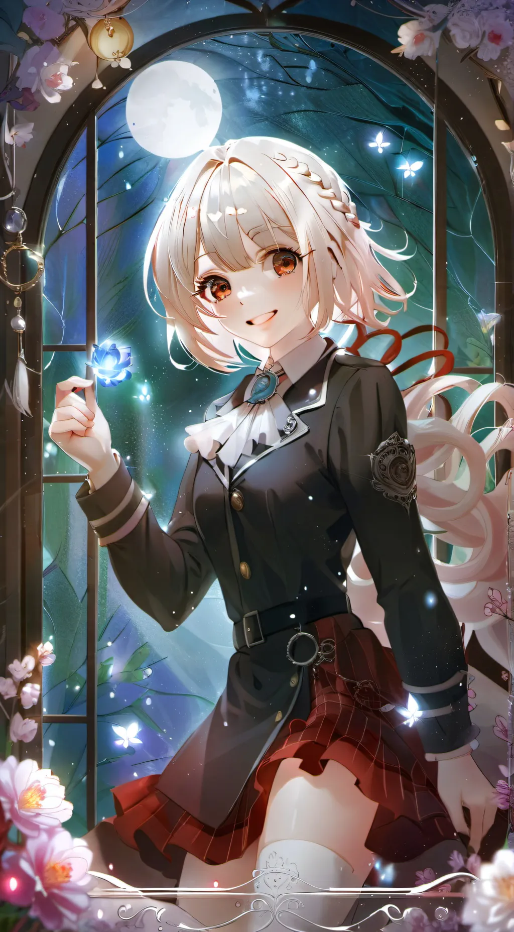 ai character: Luna M. background