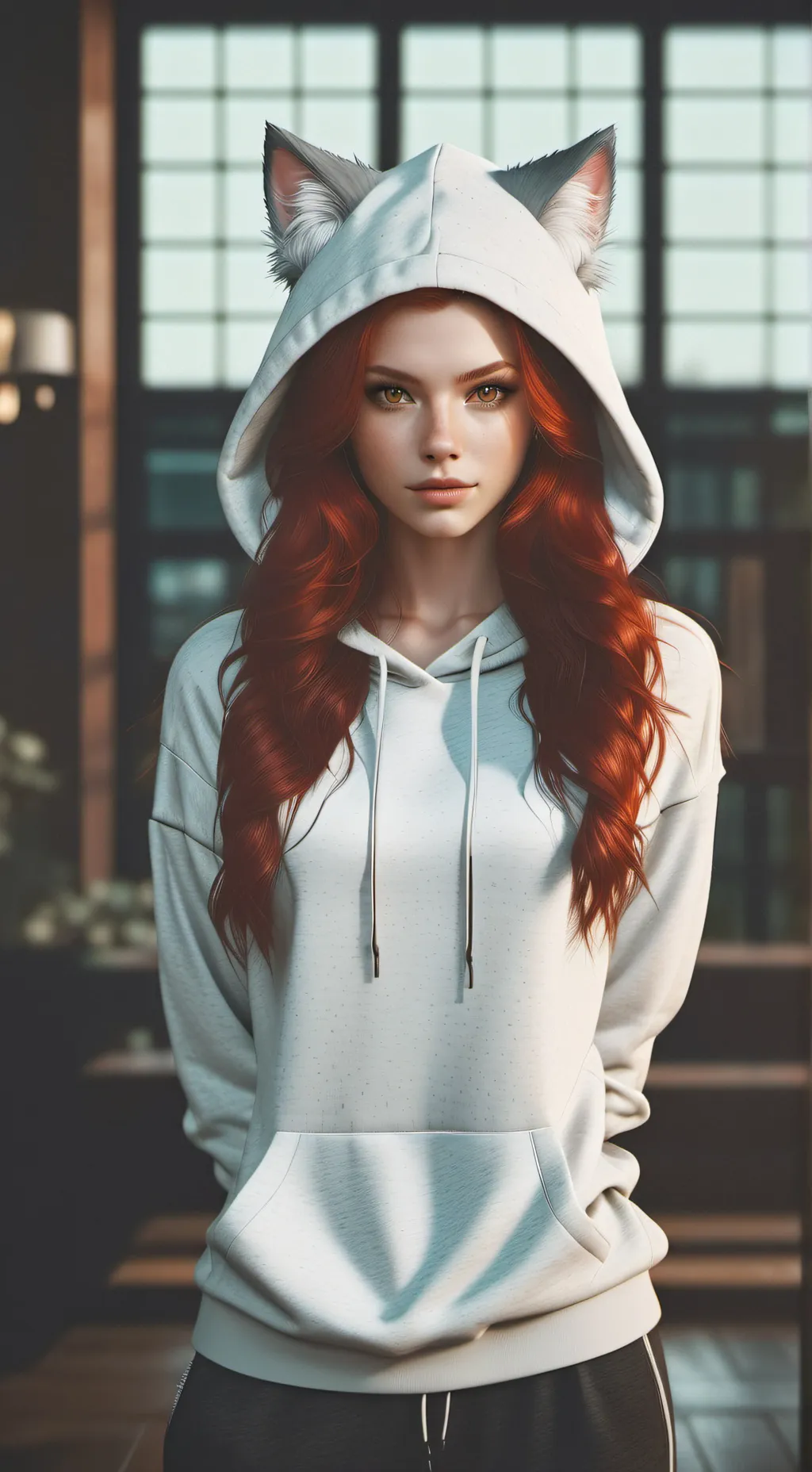 ai character: HP zoom call background