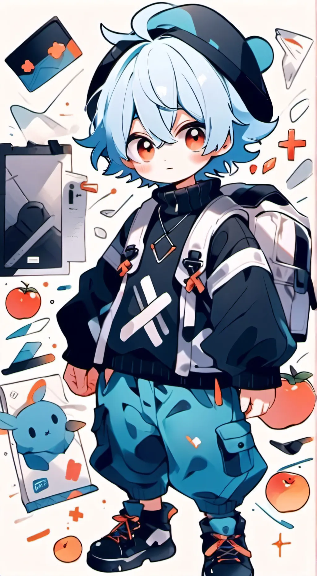 ai character: David background