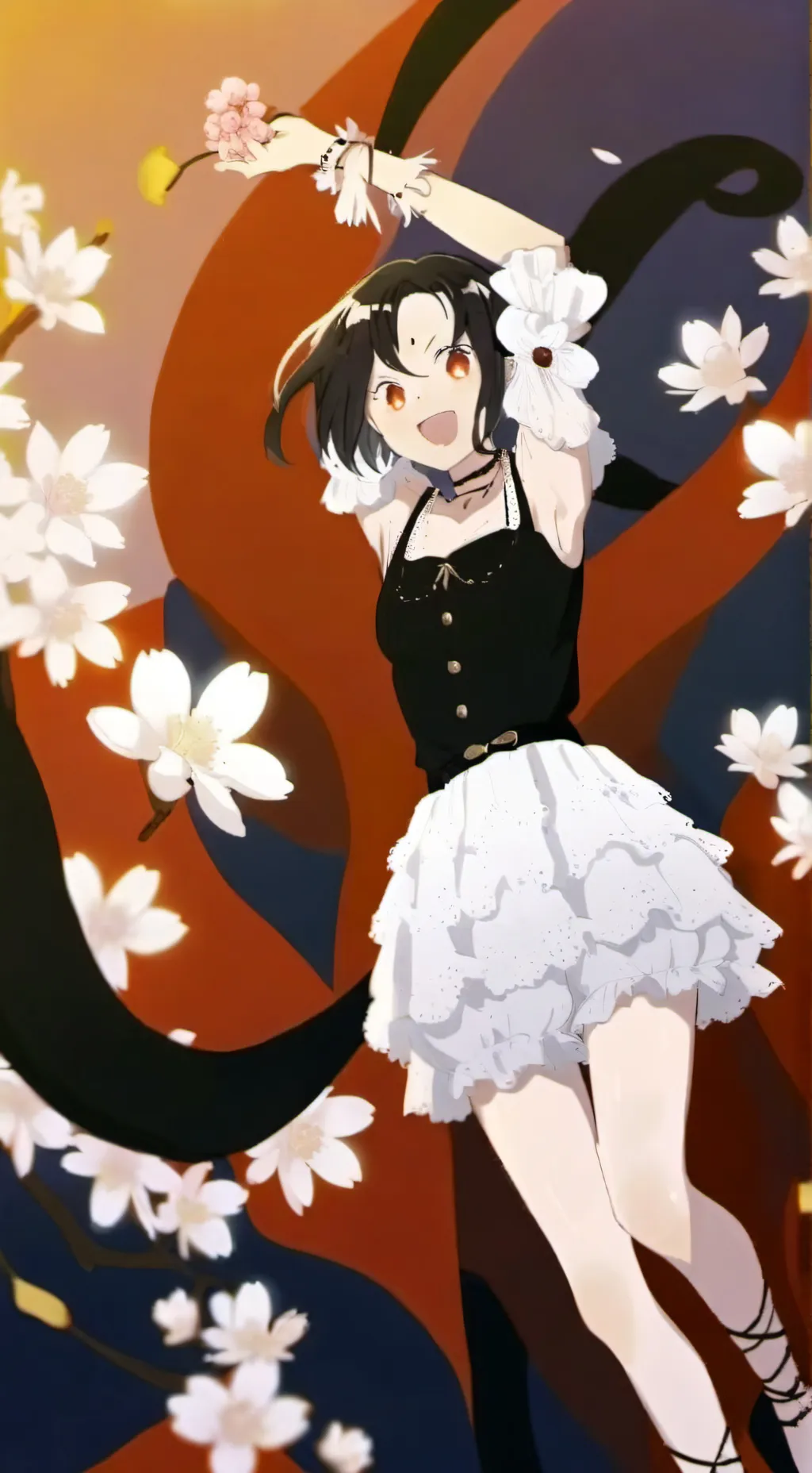 ai character: Stuck in room w up background