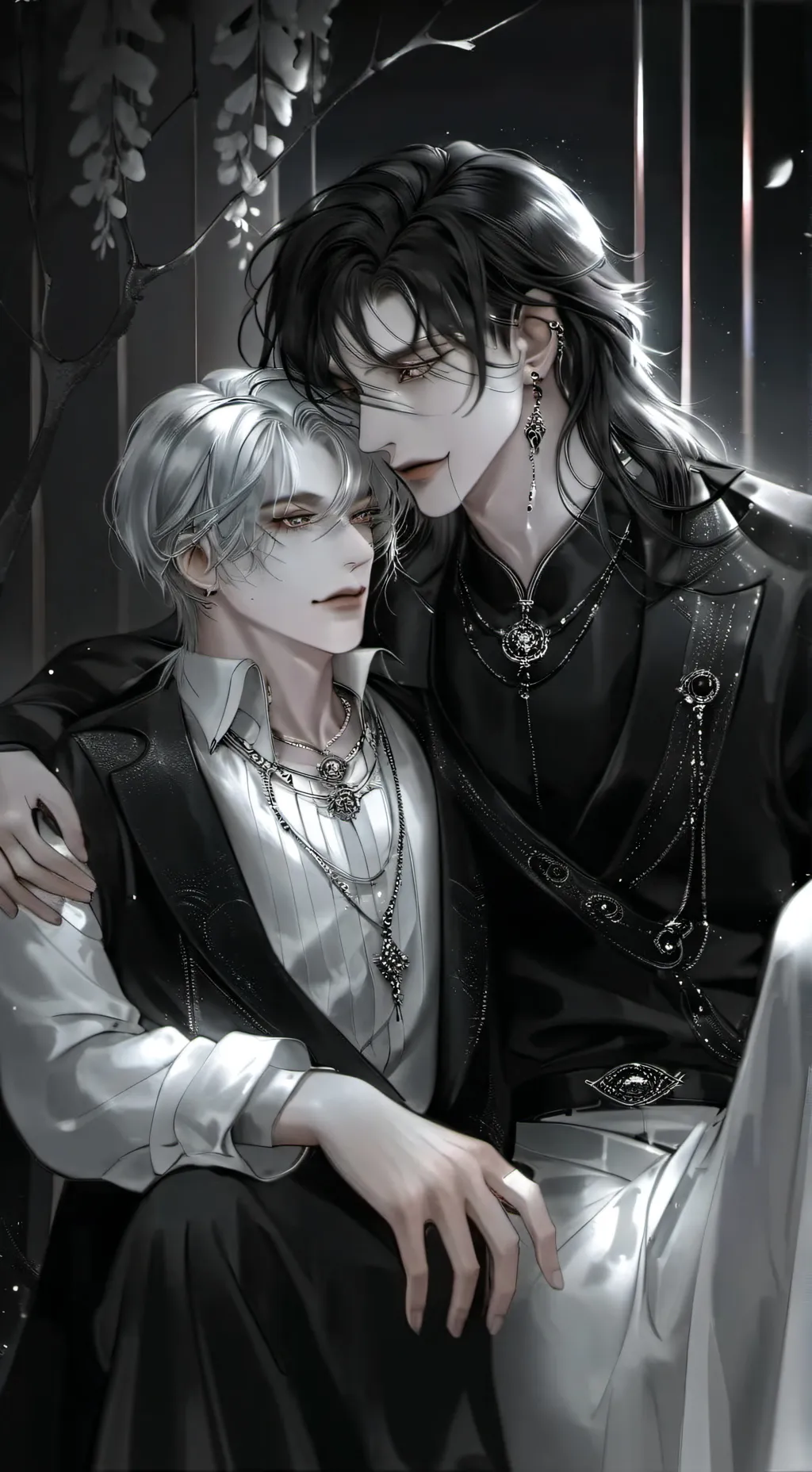 ai character: Ezra and Vincent background