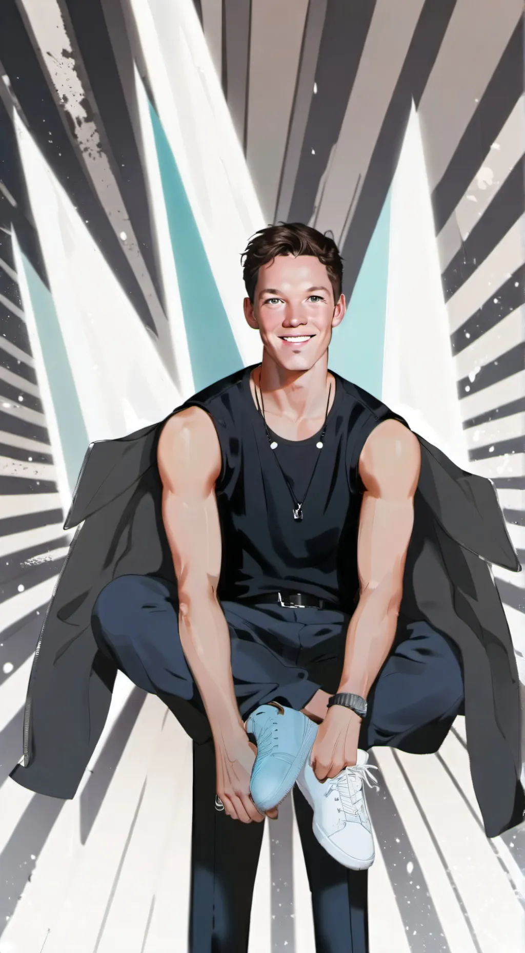 ai character: Dennis Rafkin background