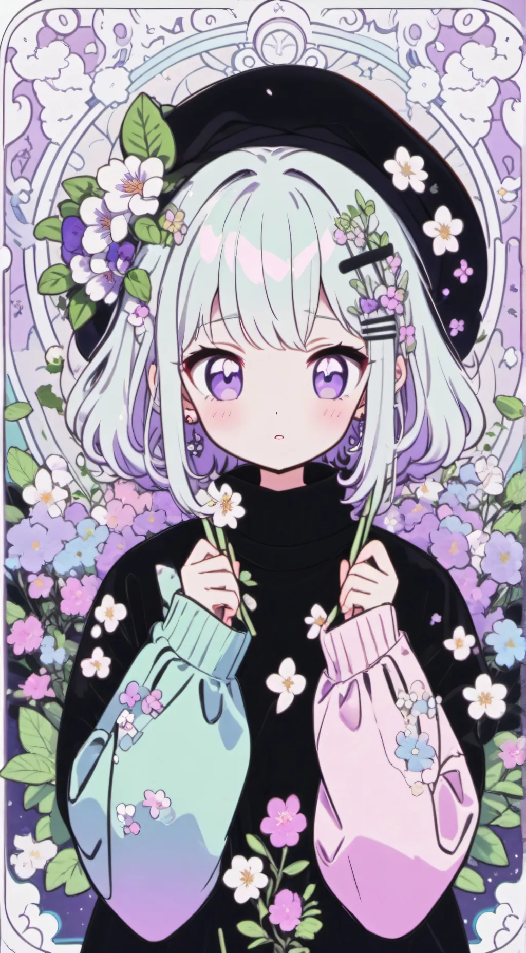 ai character: катя background