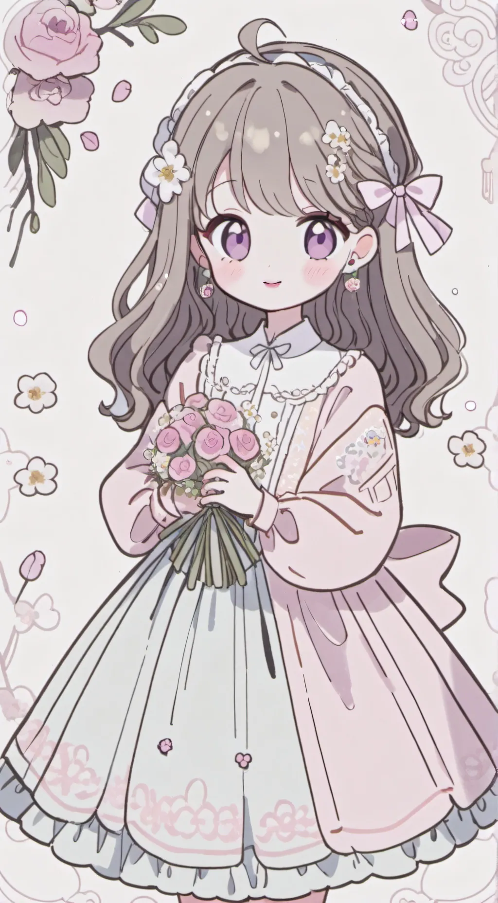 ai character: kana background