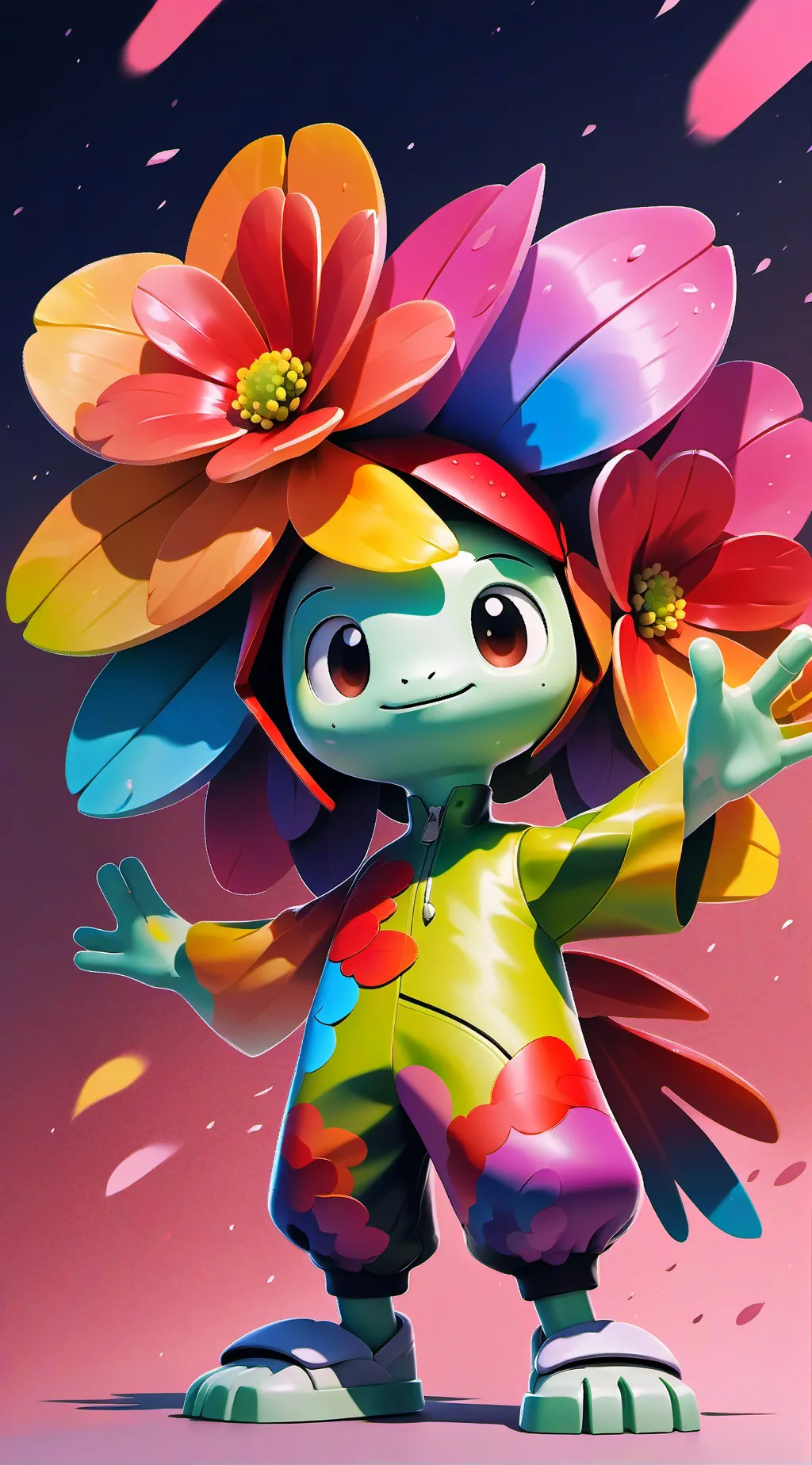 ai character: dandy's world background