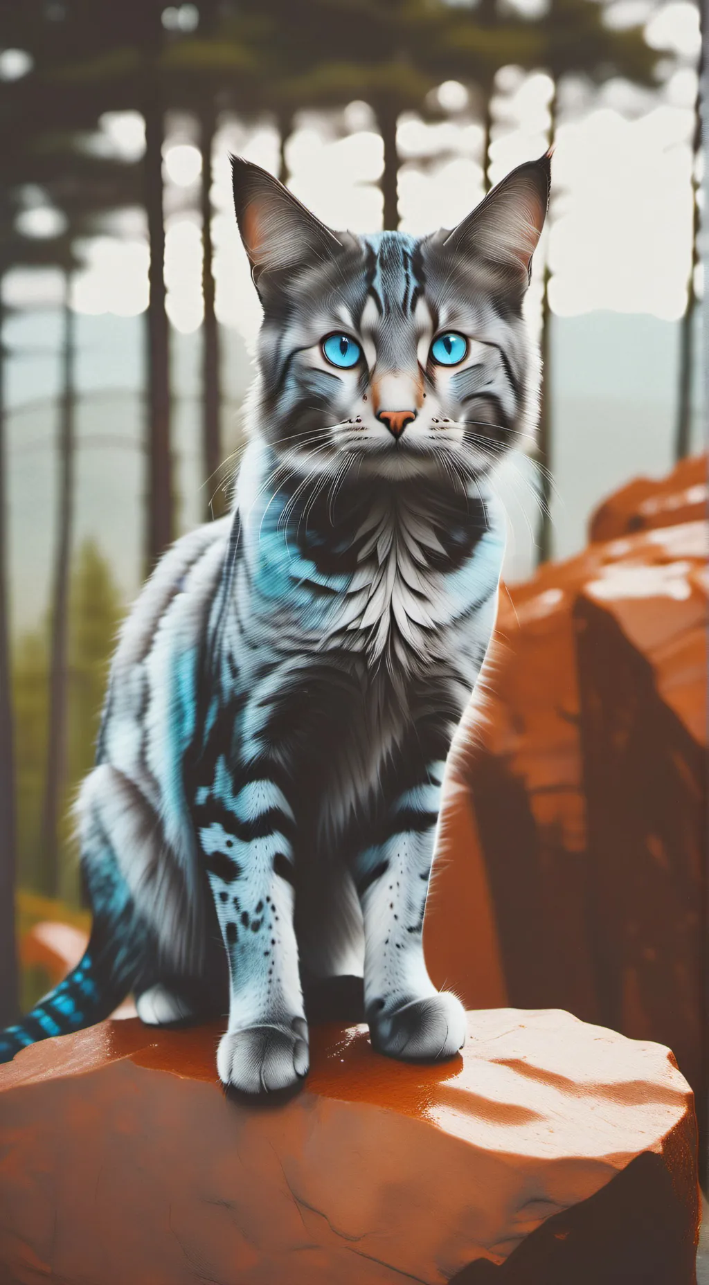 ai character: Bluestar background