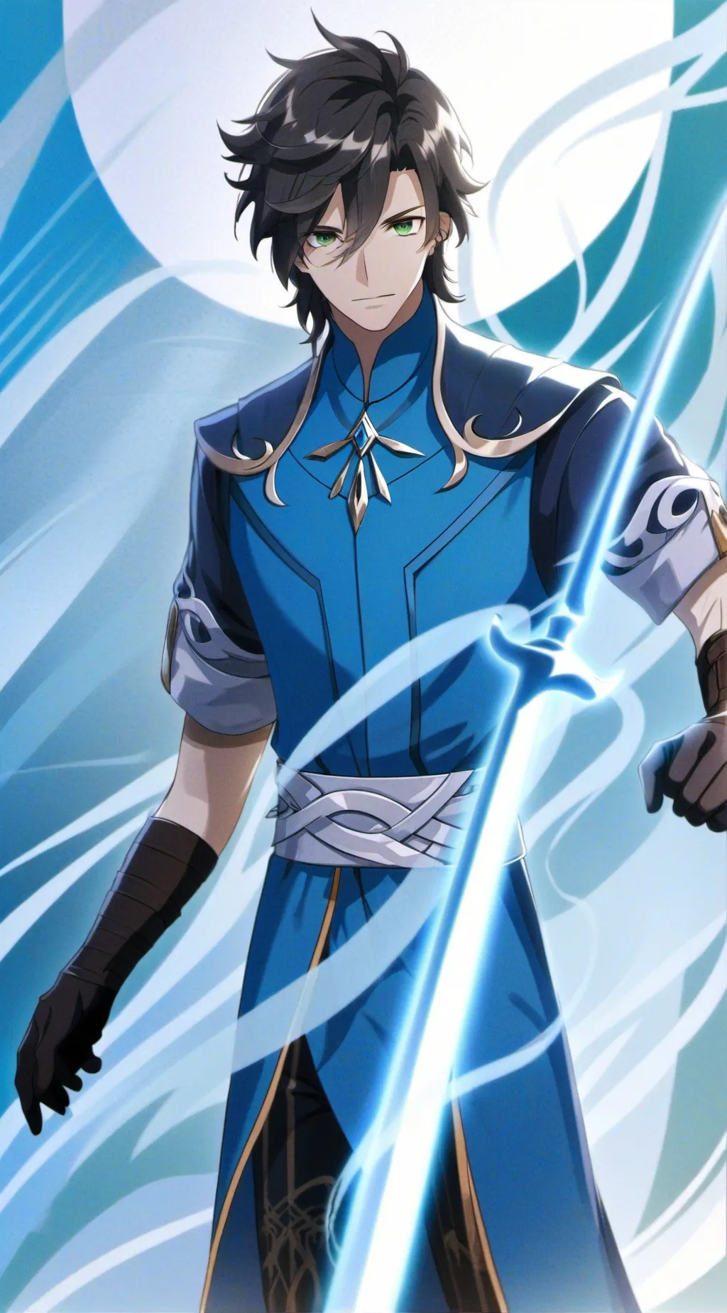 ai character: Zephyr background