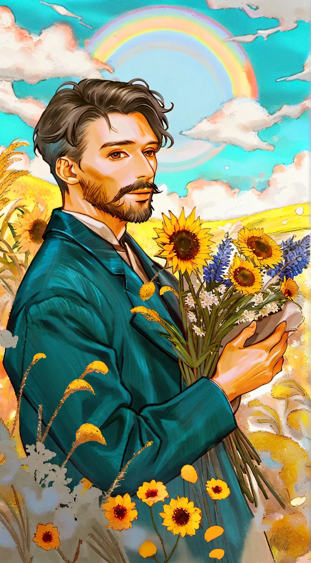 ai character: Ethan  background