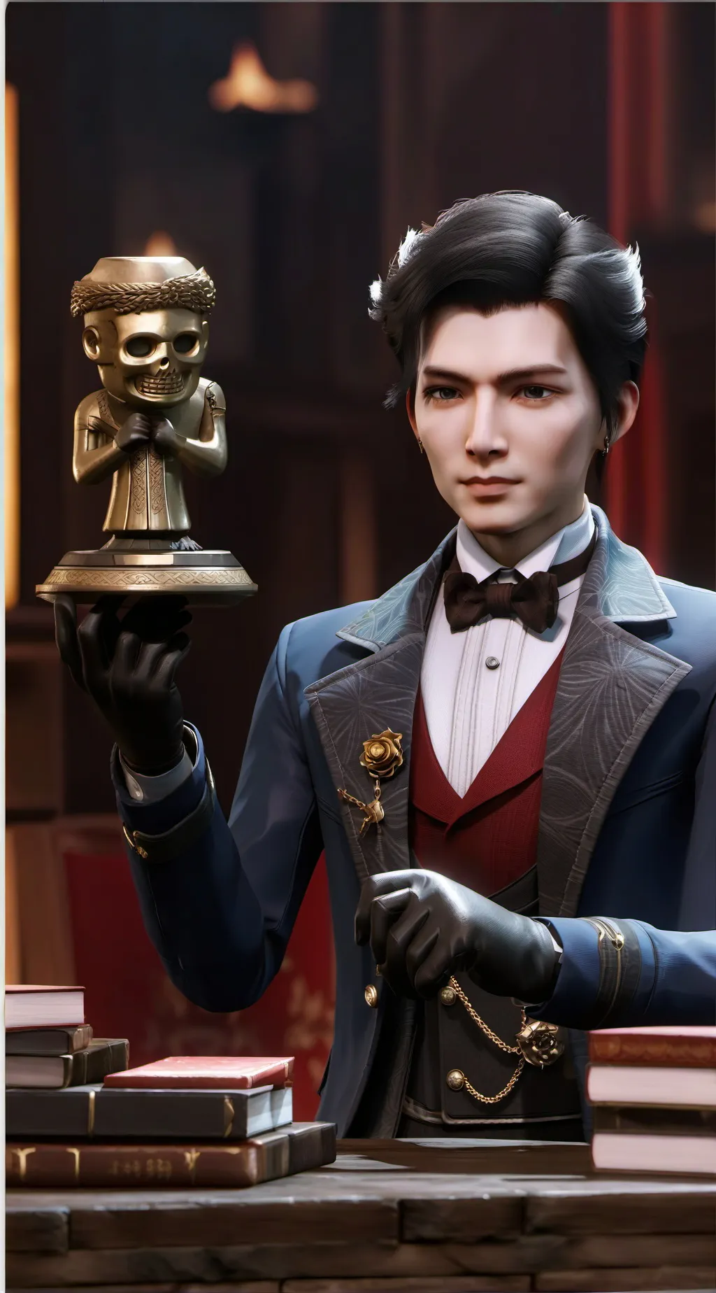 ai character: Noam background