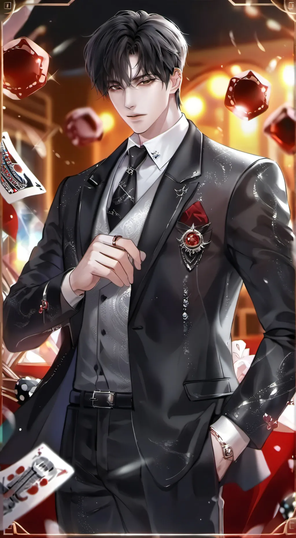 ai character: Mr Leon background