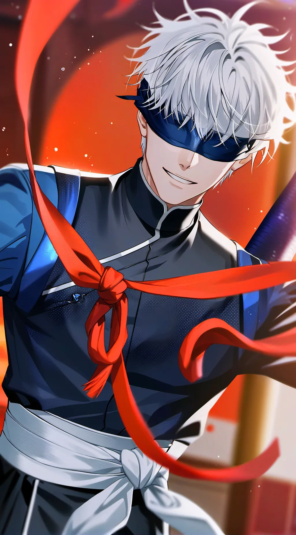 ai character: Satoru Gojo background