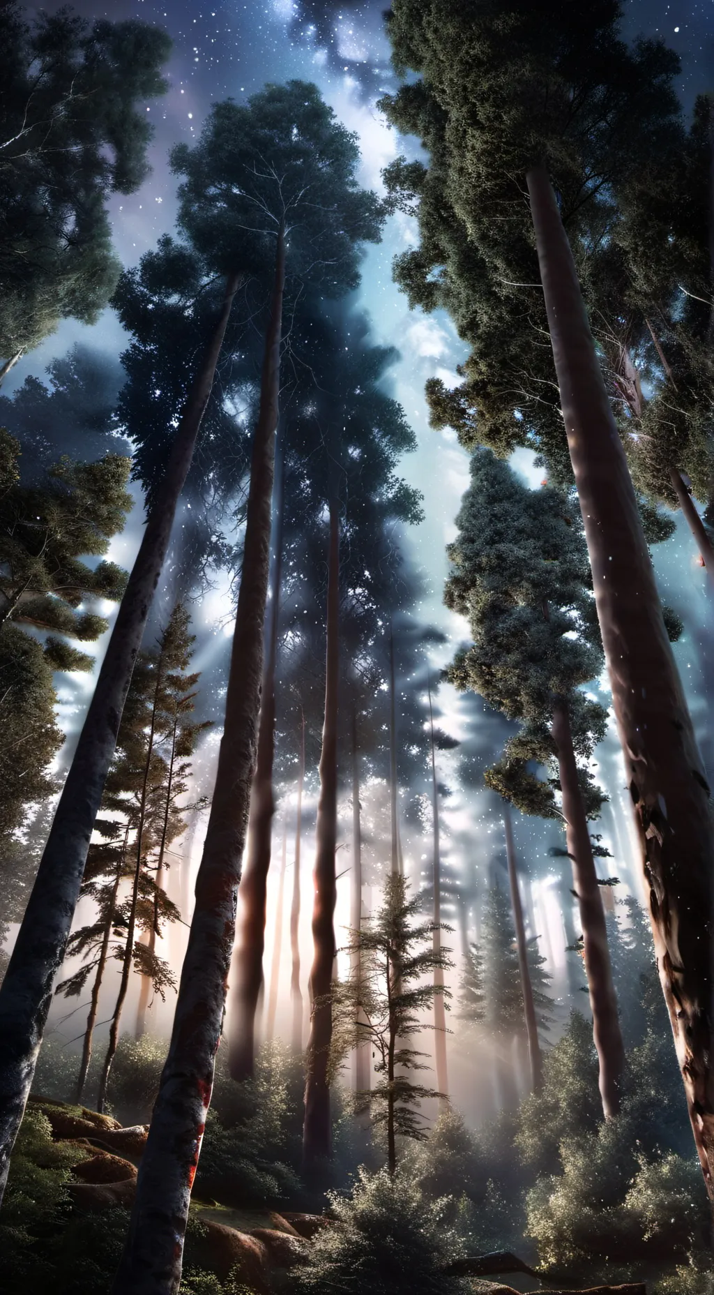 ai character: Creepypasta camp background