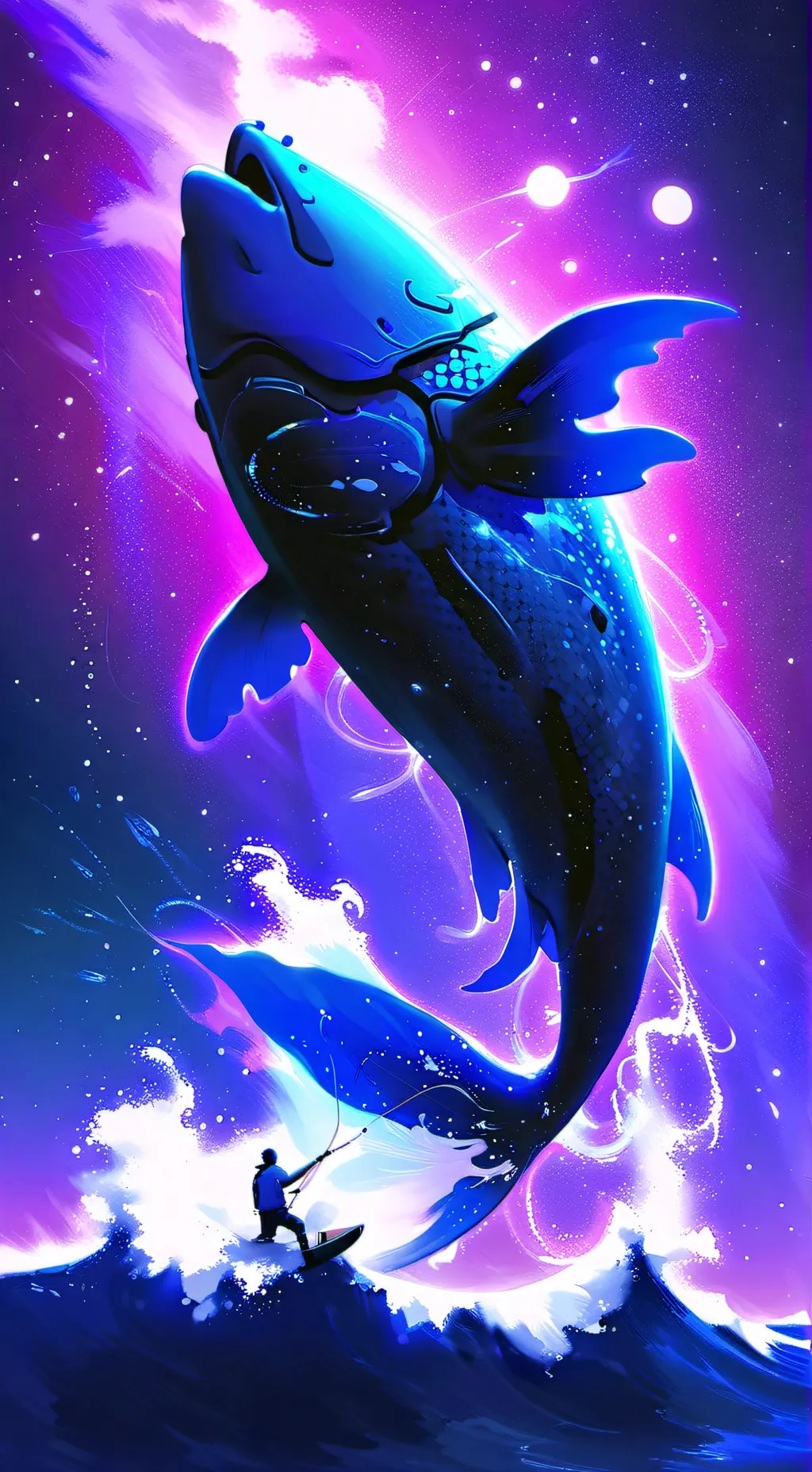 ai character: You got lucky!  background