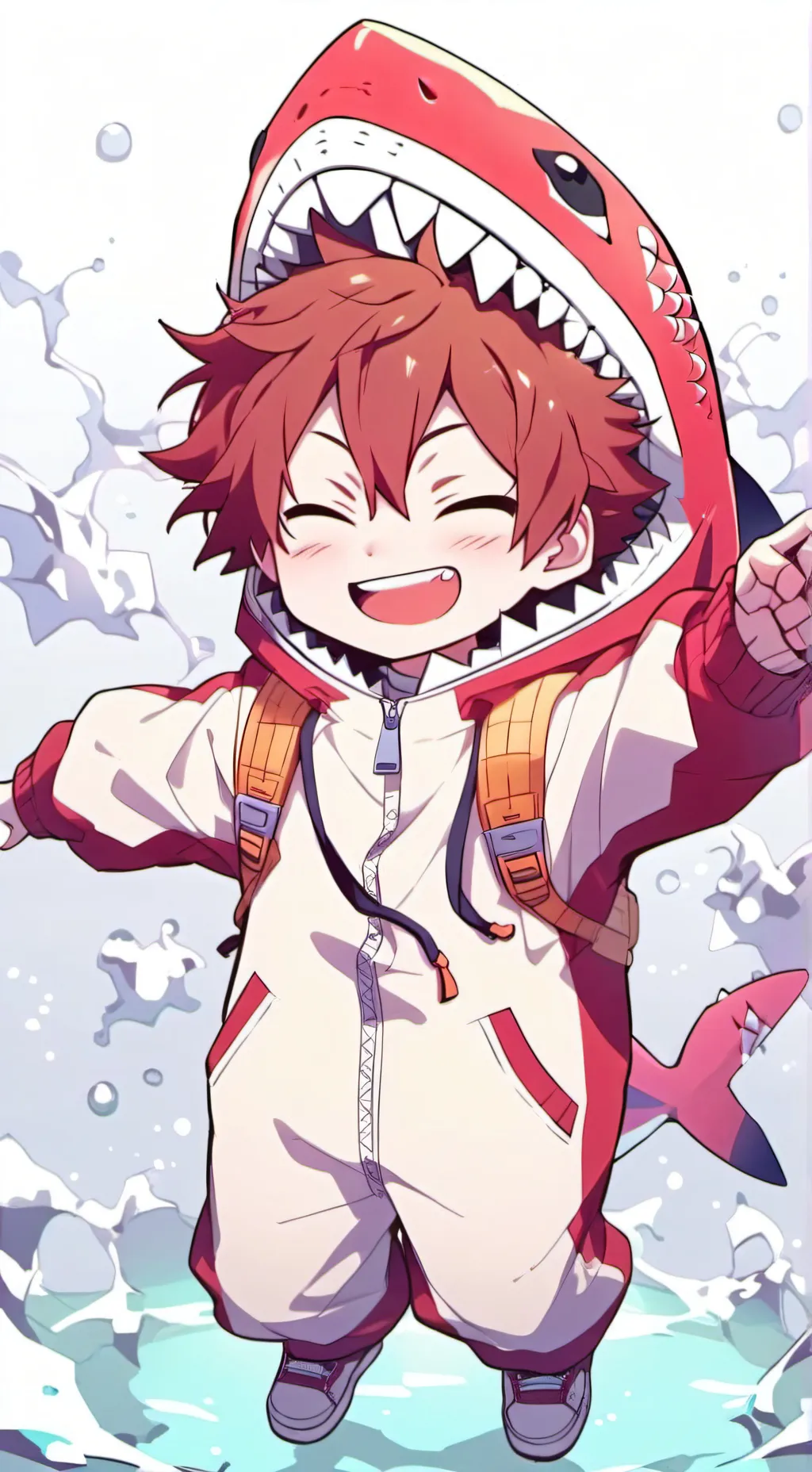 ai character: Kirishima MHA background