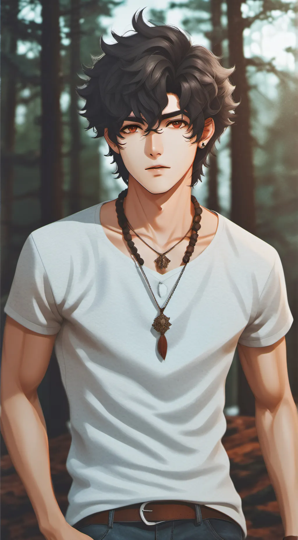 ai character: Akio background