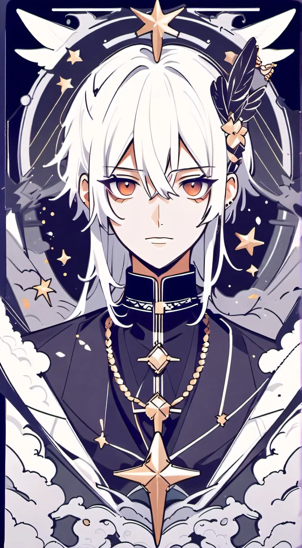 ai character: cool as ice 🎄🎅🎁 background