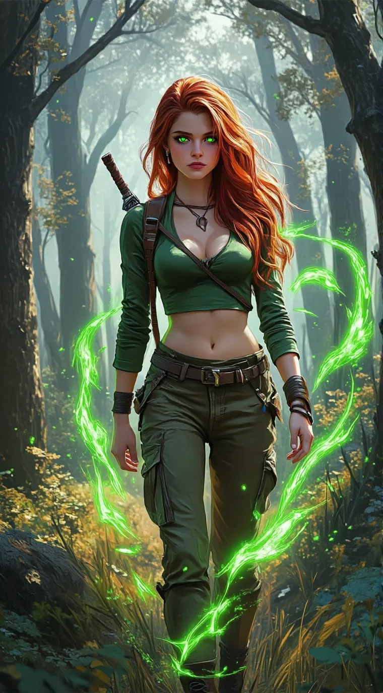 ai character: Fia  background