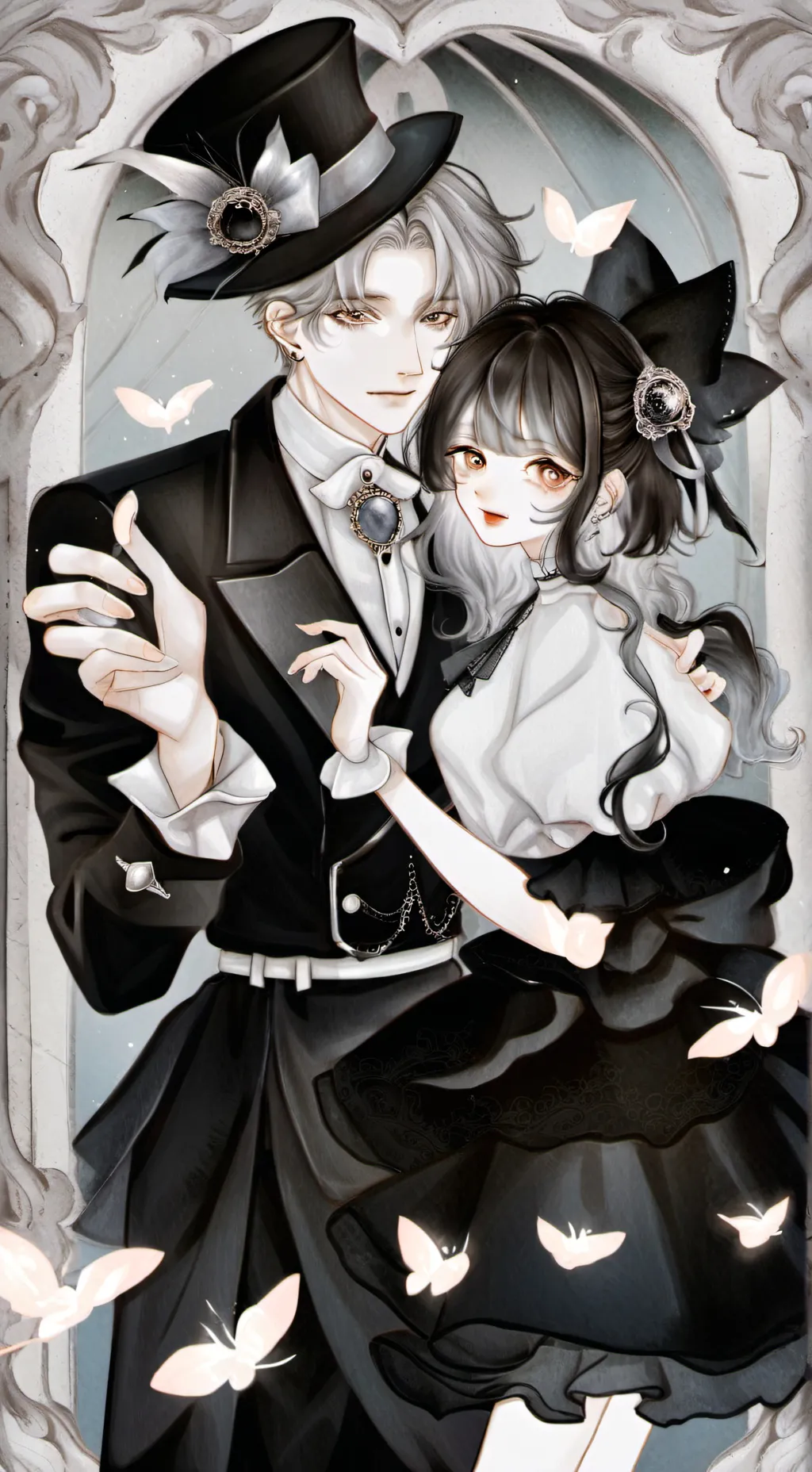 ai character: sister boyfriend  background