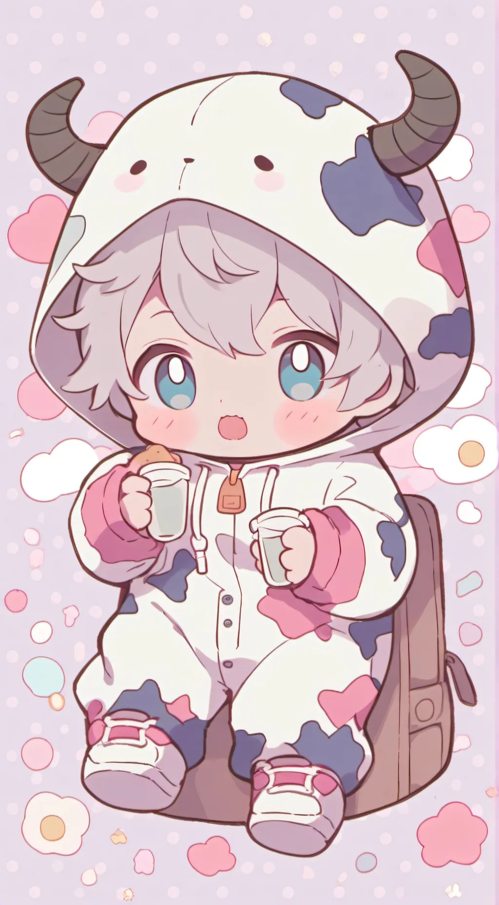 ai character: Poor baby background