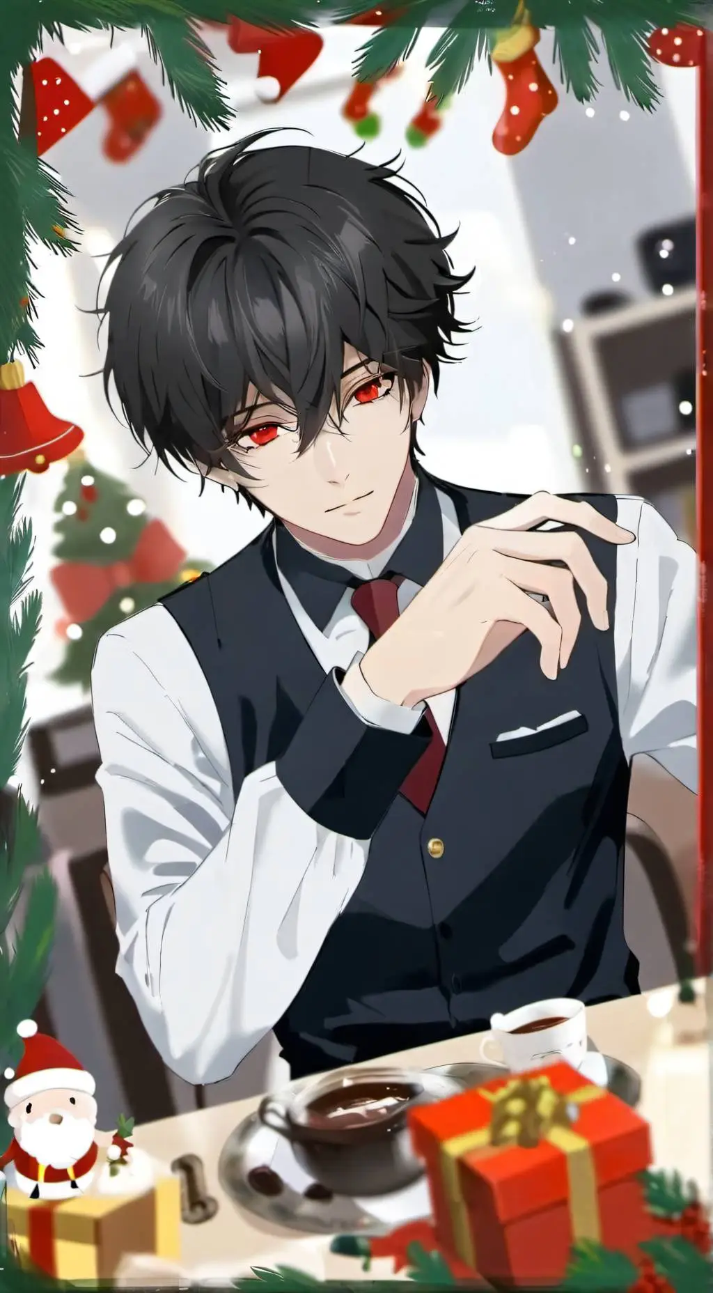 ai character: ♡~Sebastian~♡ background