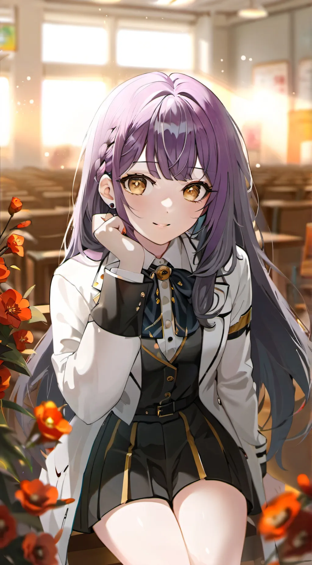 ai character: Akane background