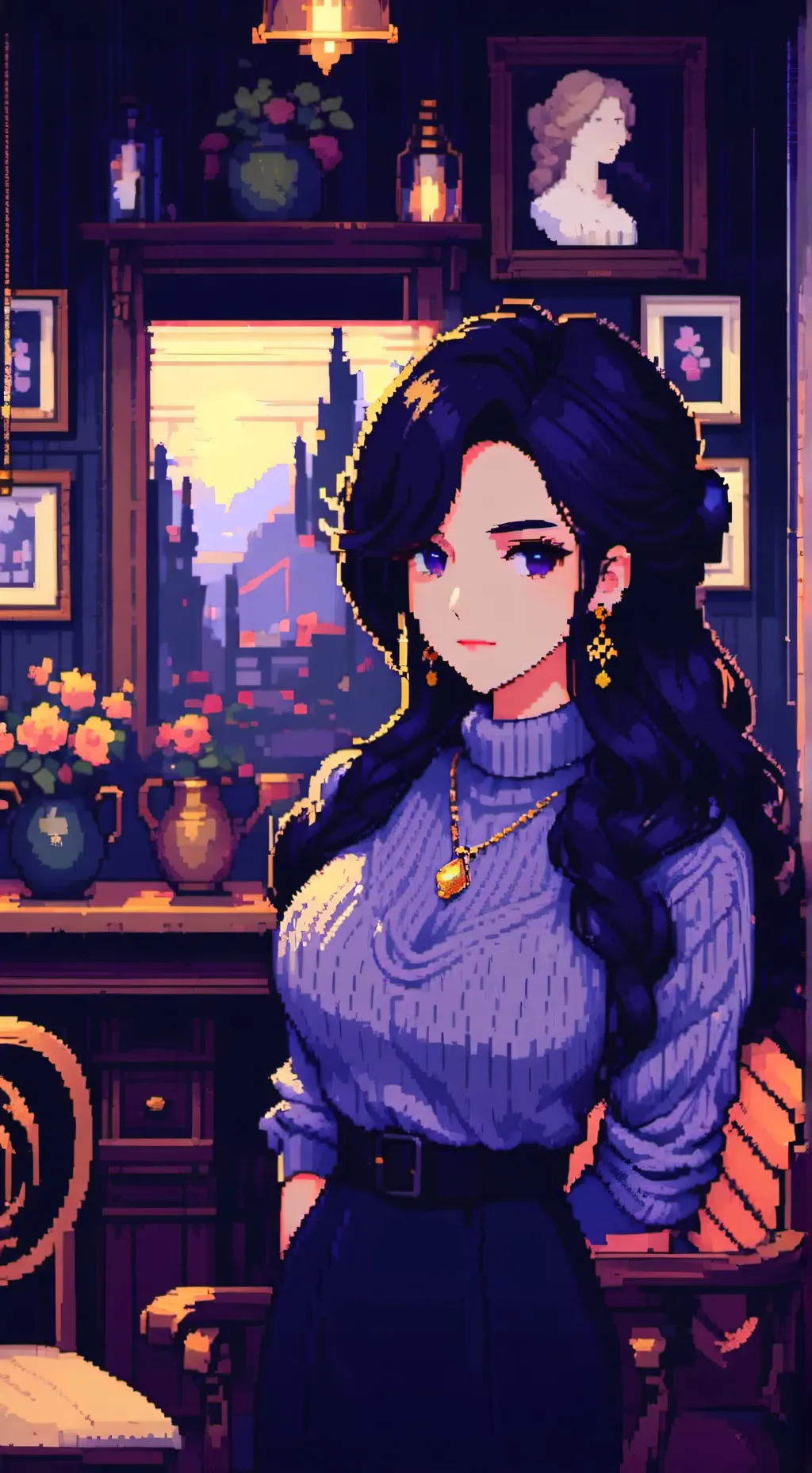 ai character: Miznorie background