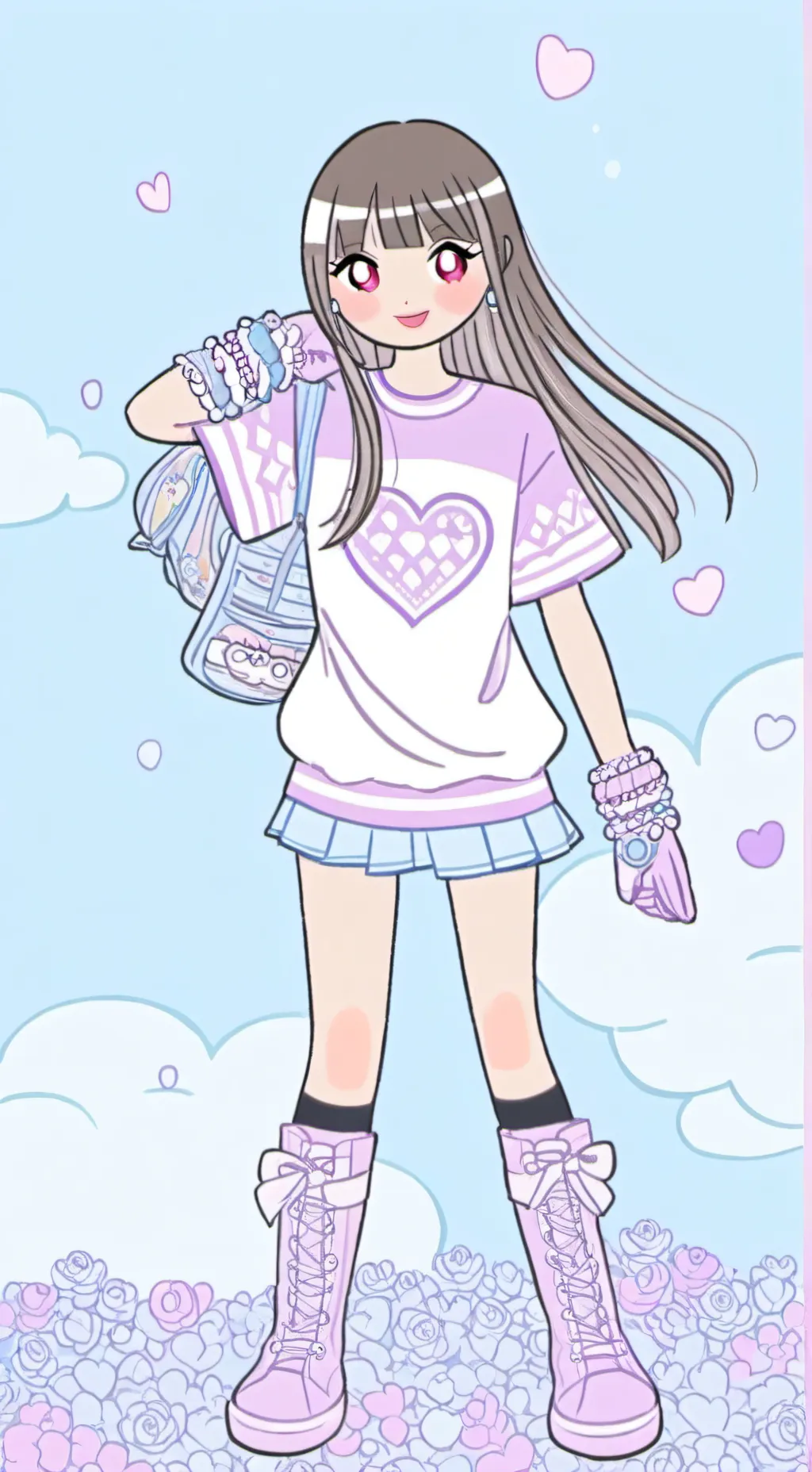 ai character: Ani Play Girl _718 background