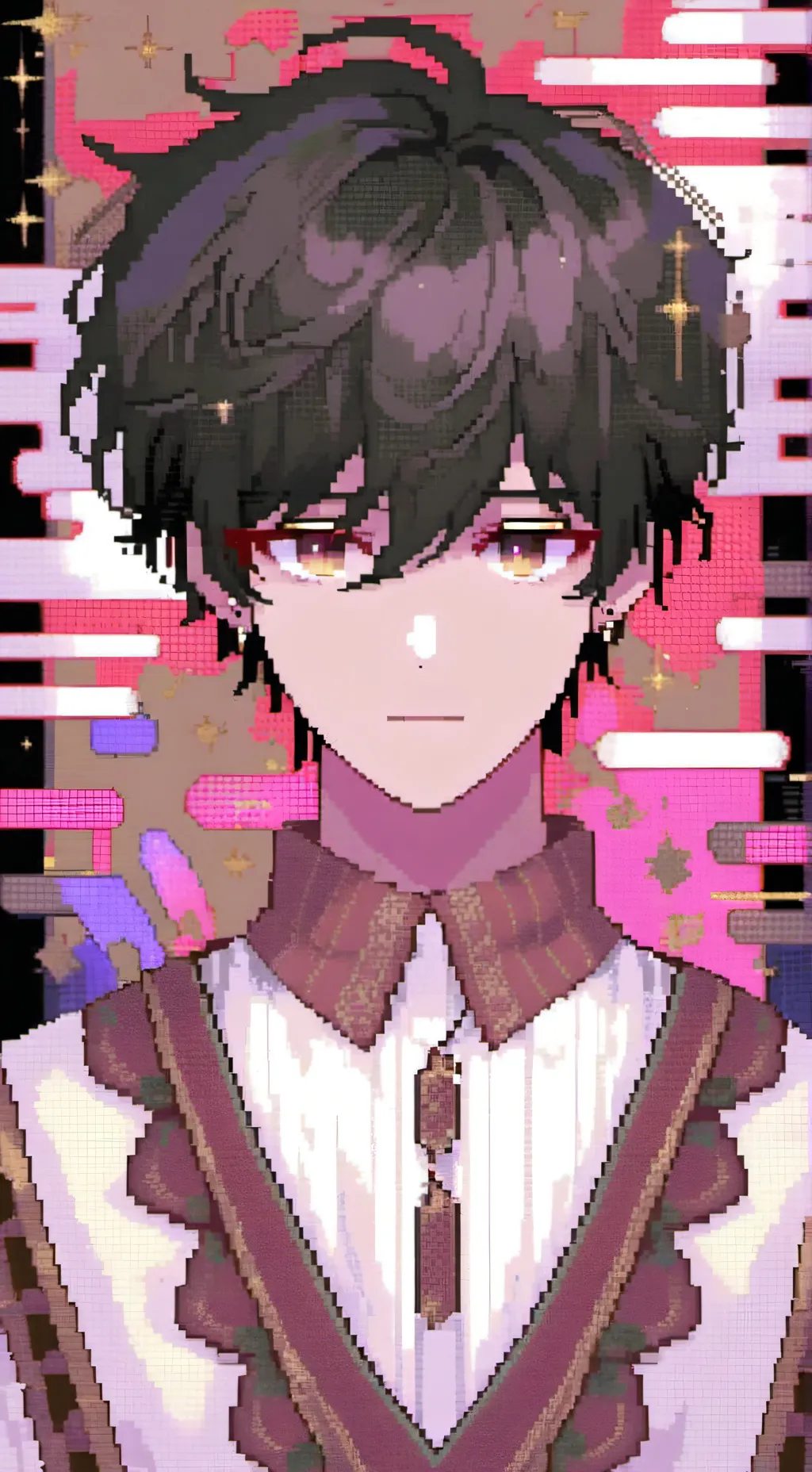 ai character: ★°•Aaron•°★ background