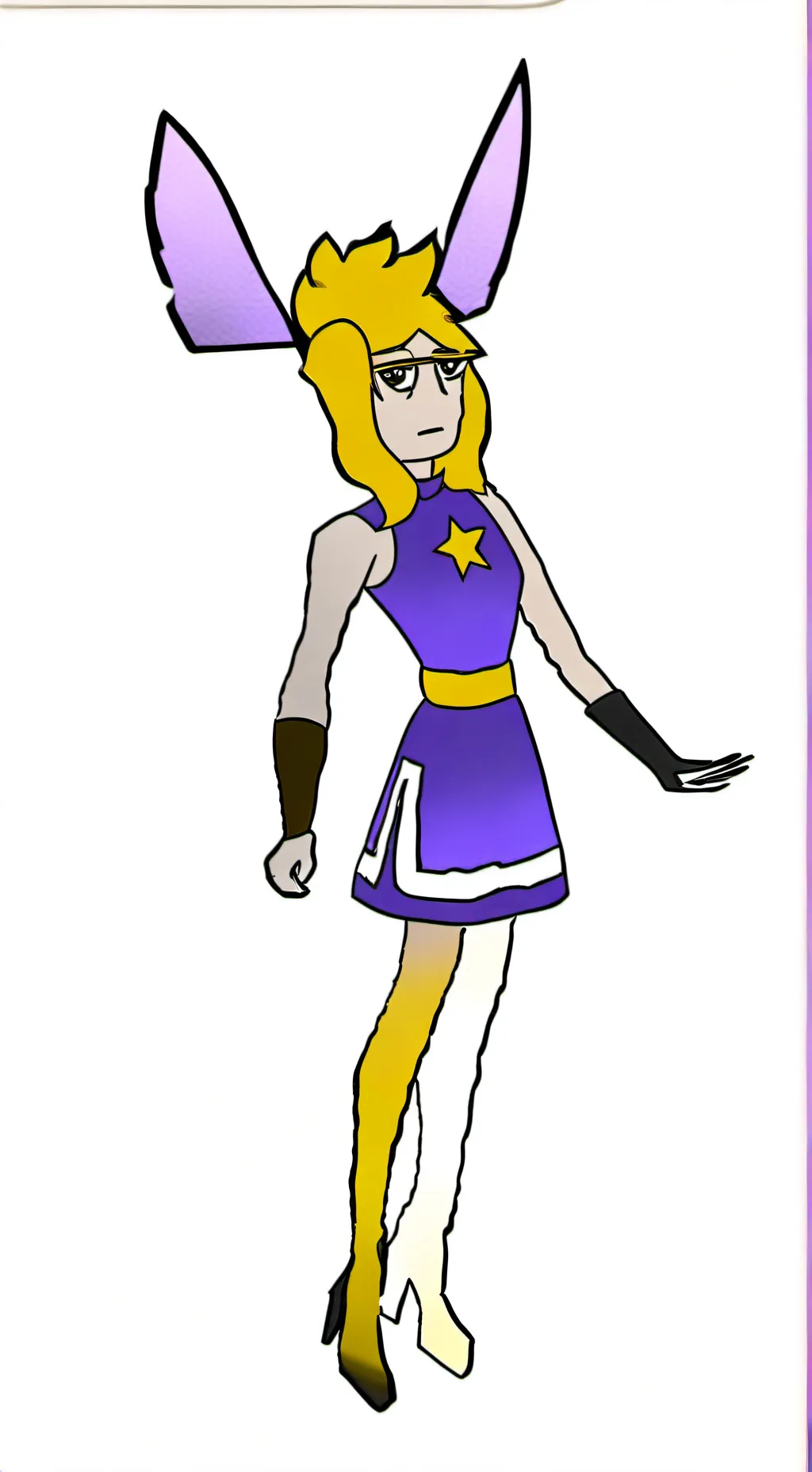 ai character: lena/man background