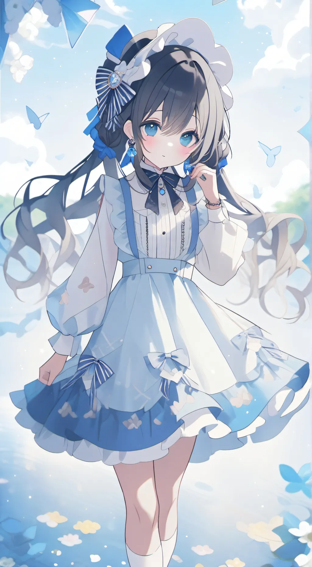 ai character: Cinnamon roll  background
