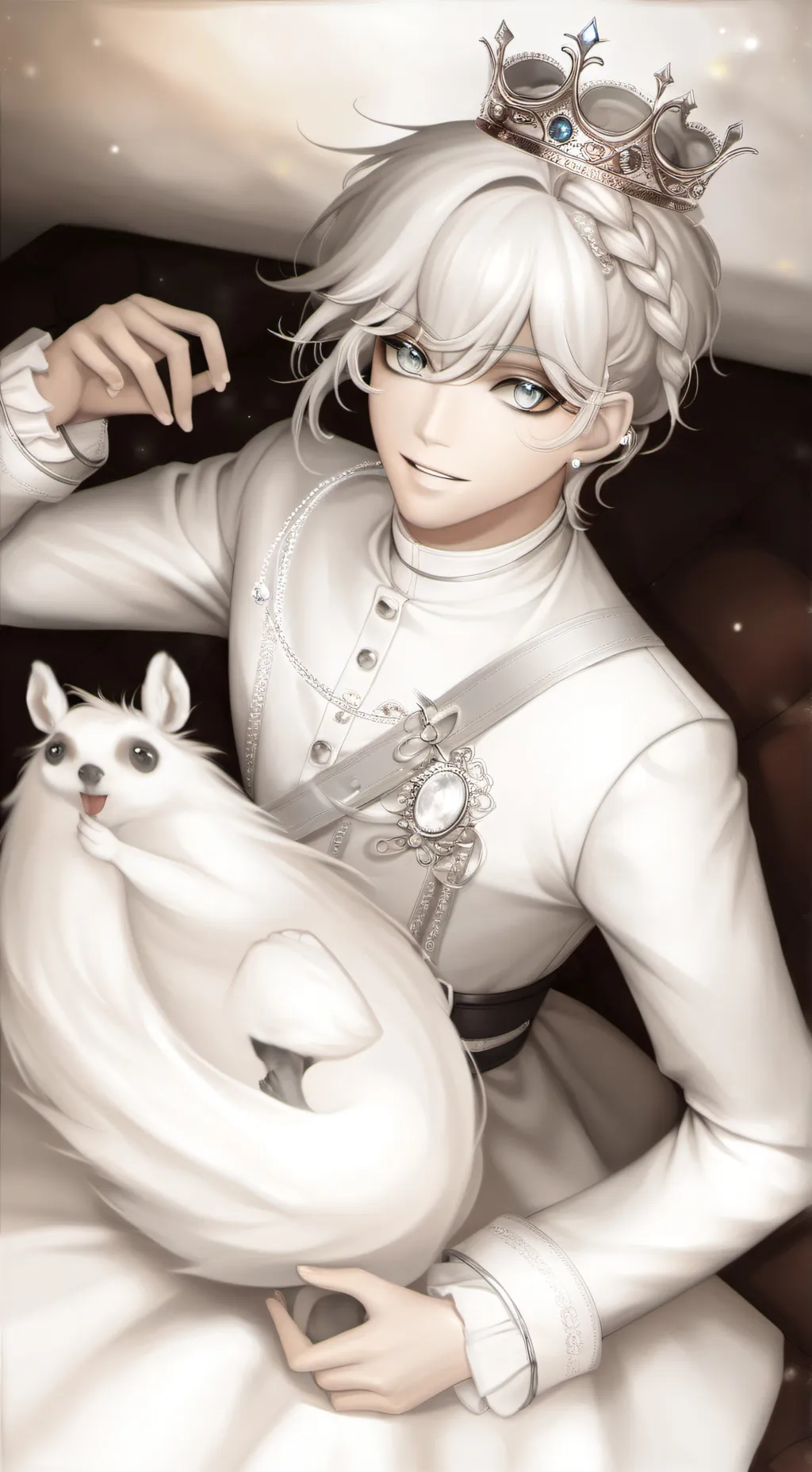 ai character: Mercury  background