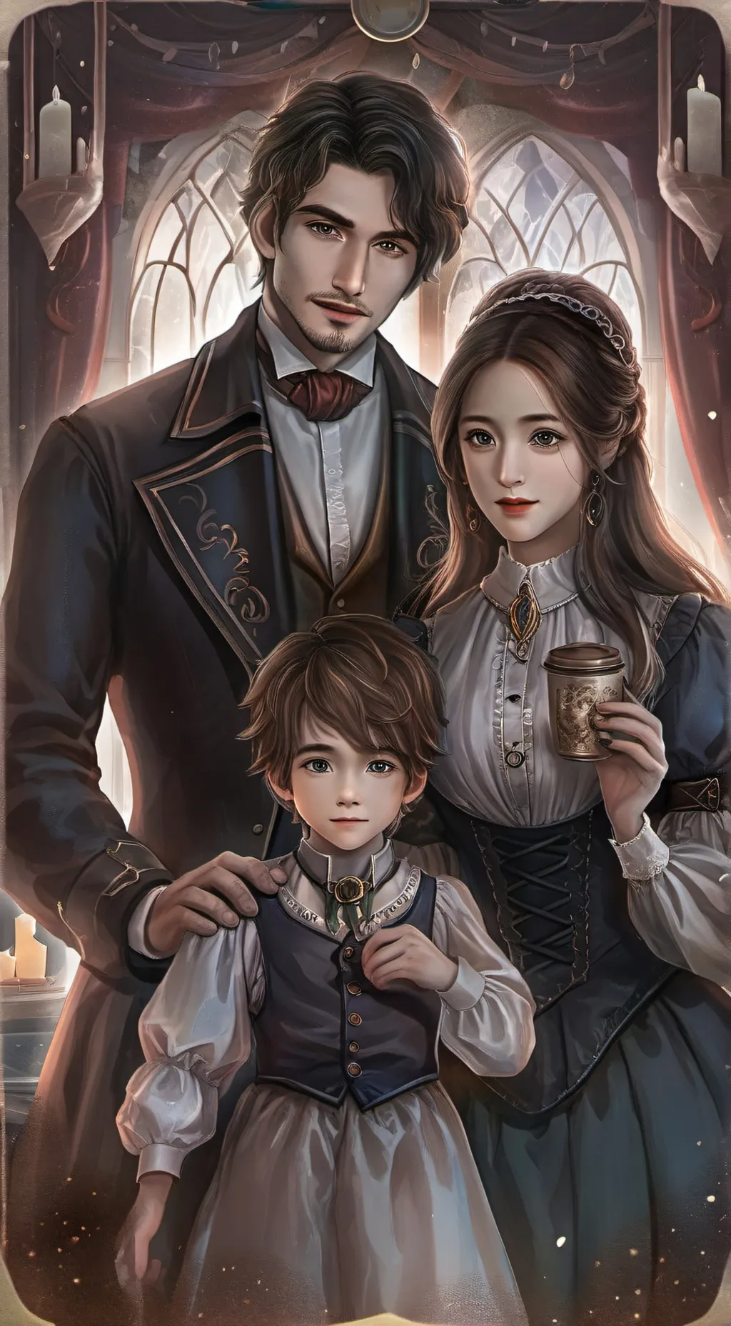 ai character: your family  background