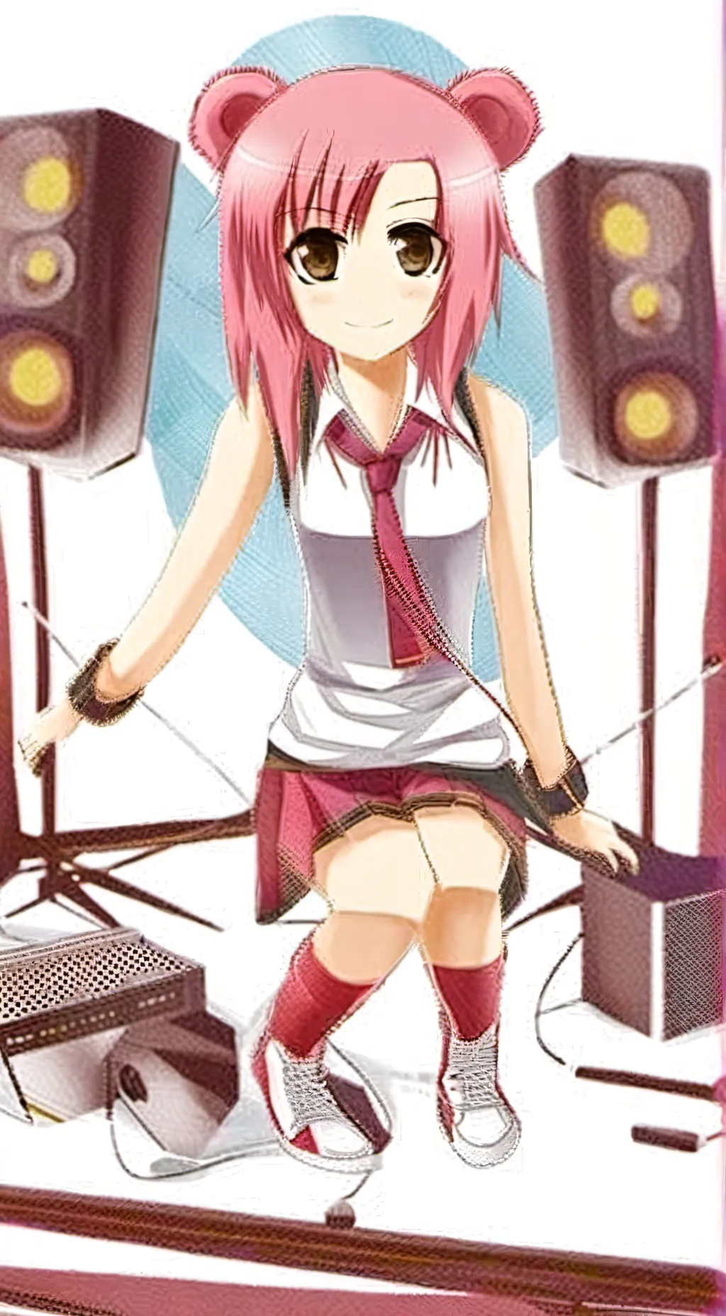 ai character: Kmiyuu background